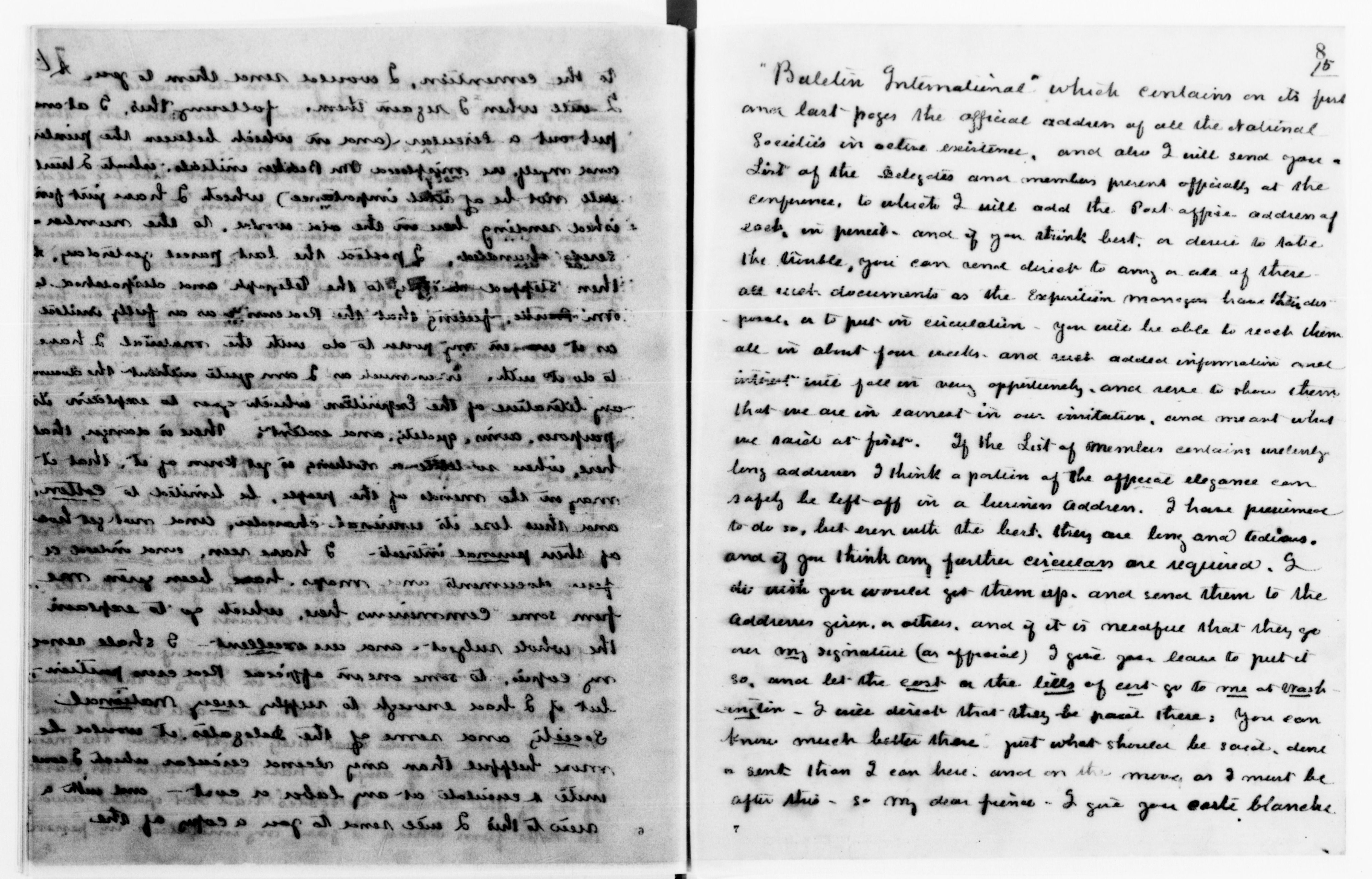 Scanned image of the current content page