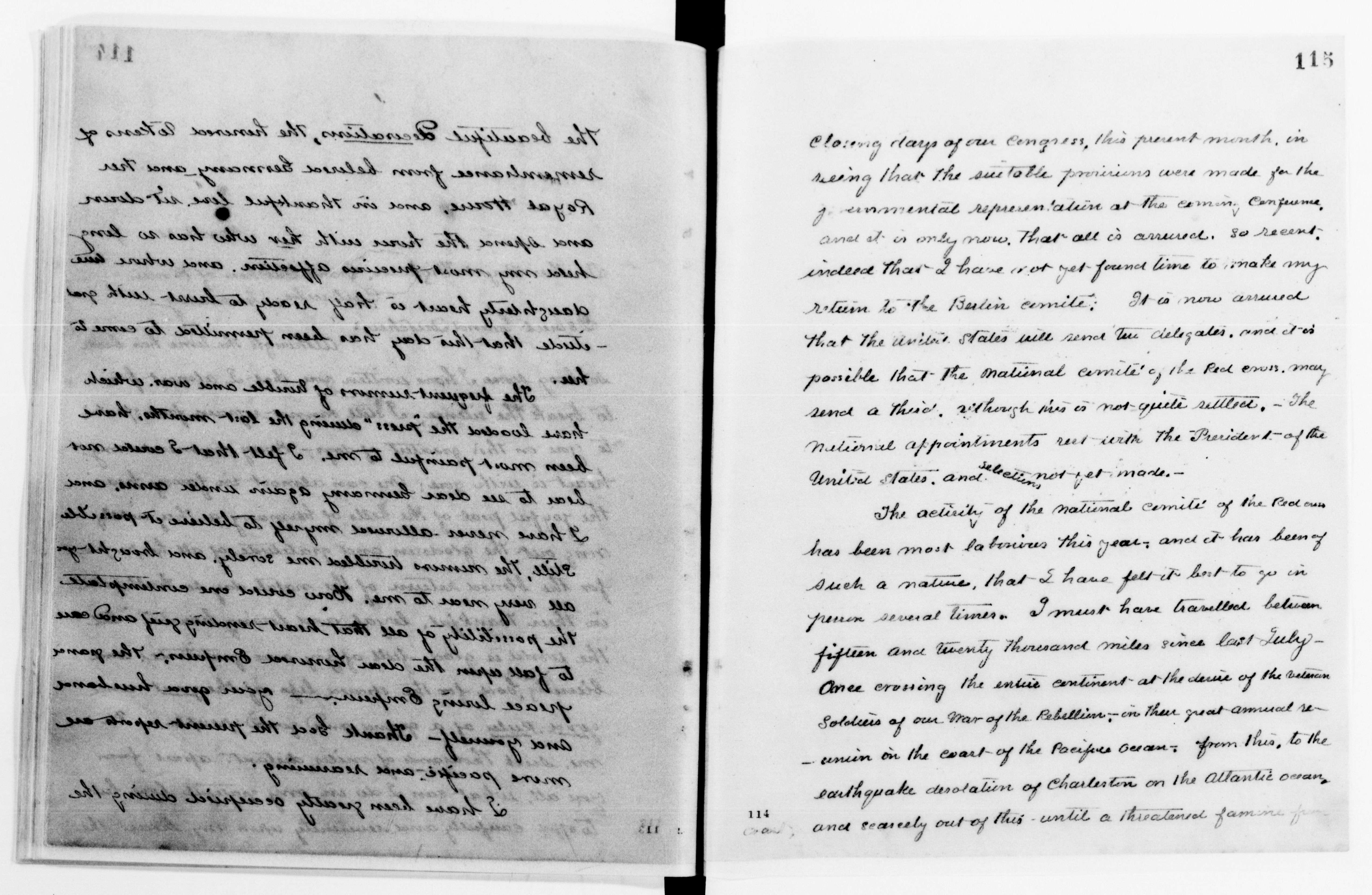 Scanned image of the current content page