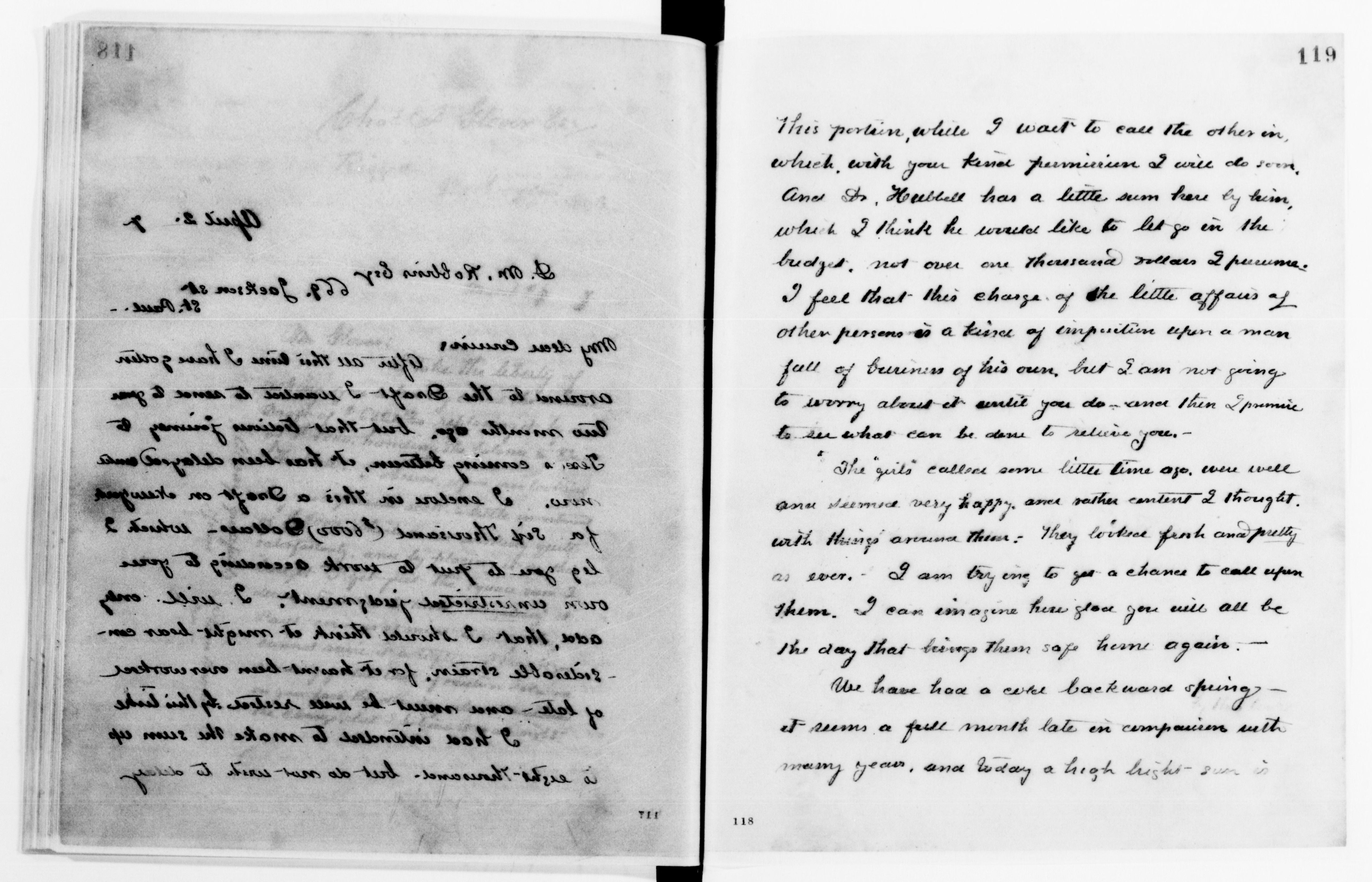 Scanned image of the current content page