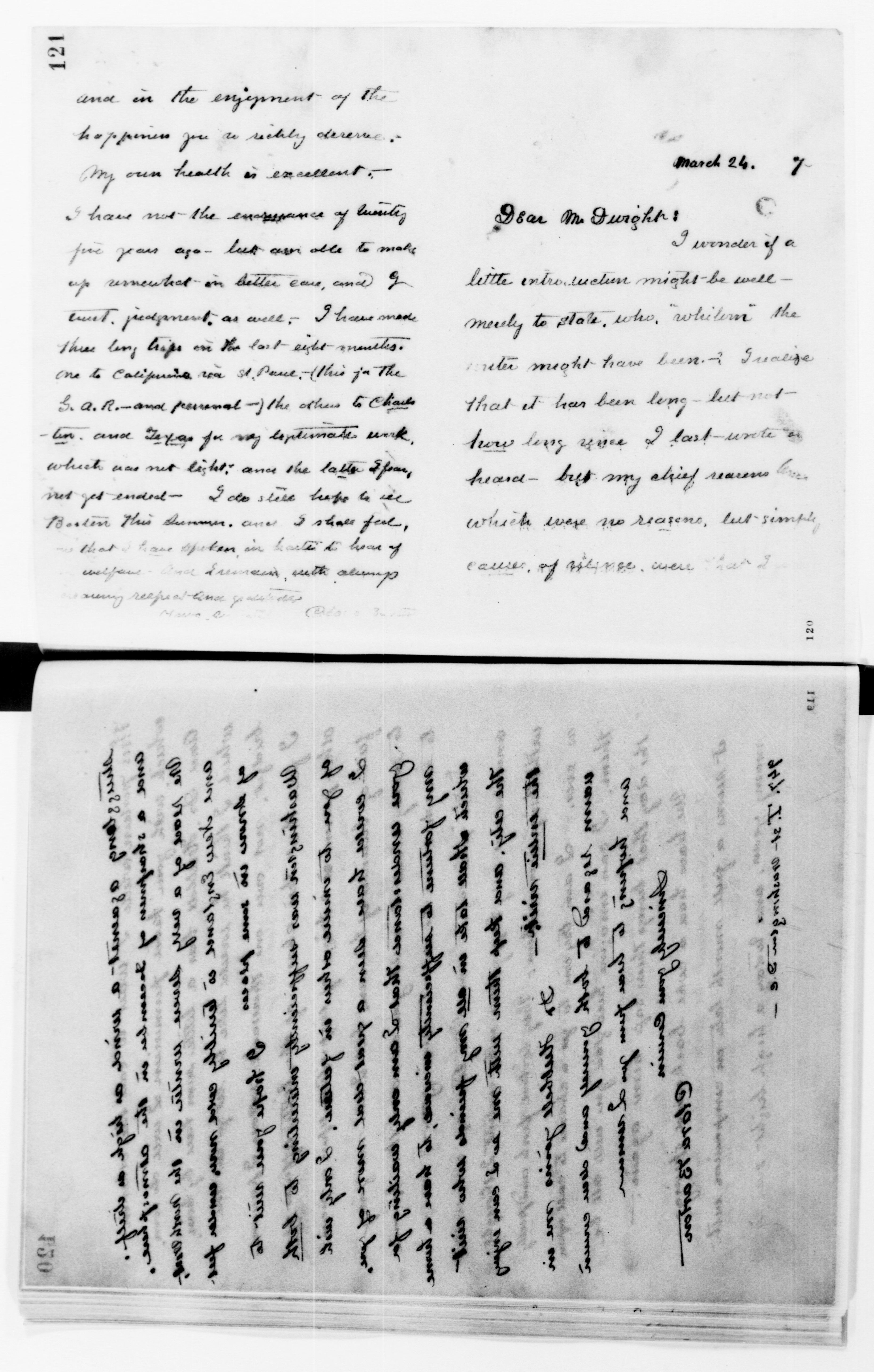 Scanned image of the current content page