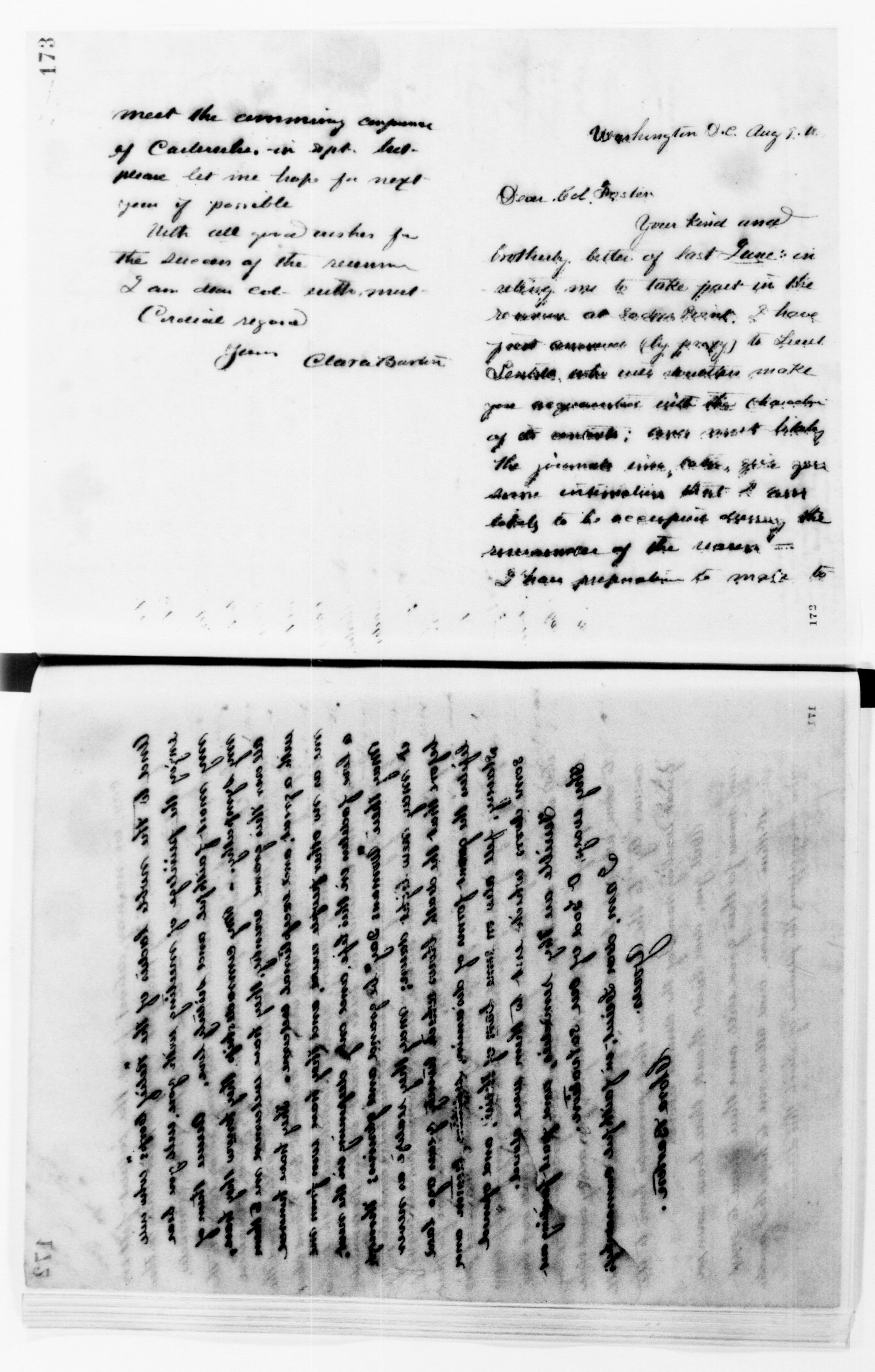 Scanned image of the current content page