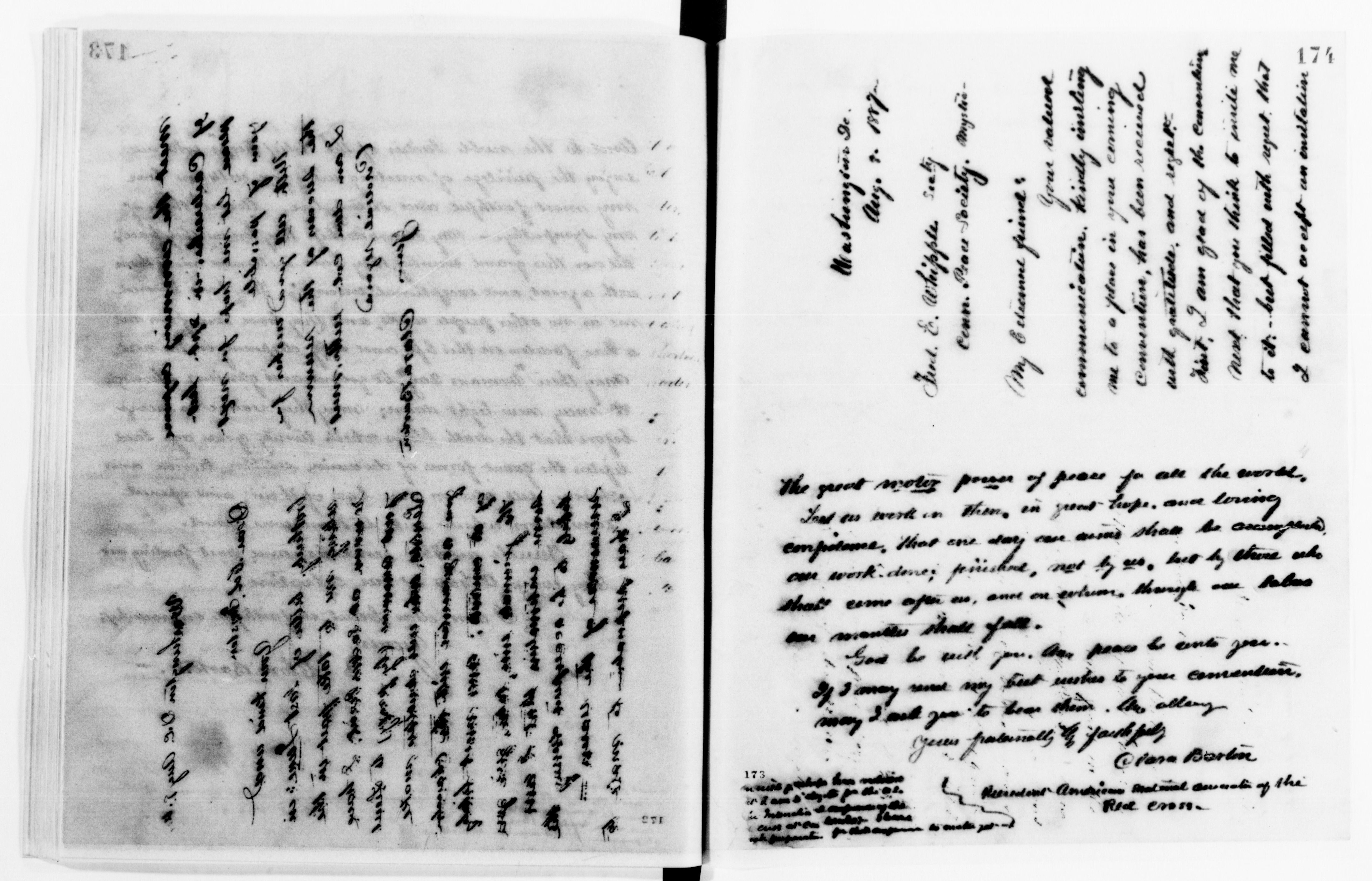 Scanned image of the current content page