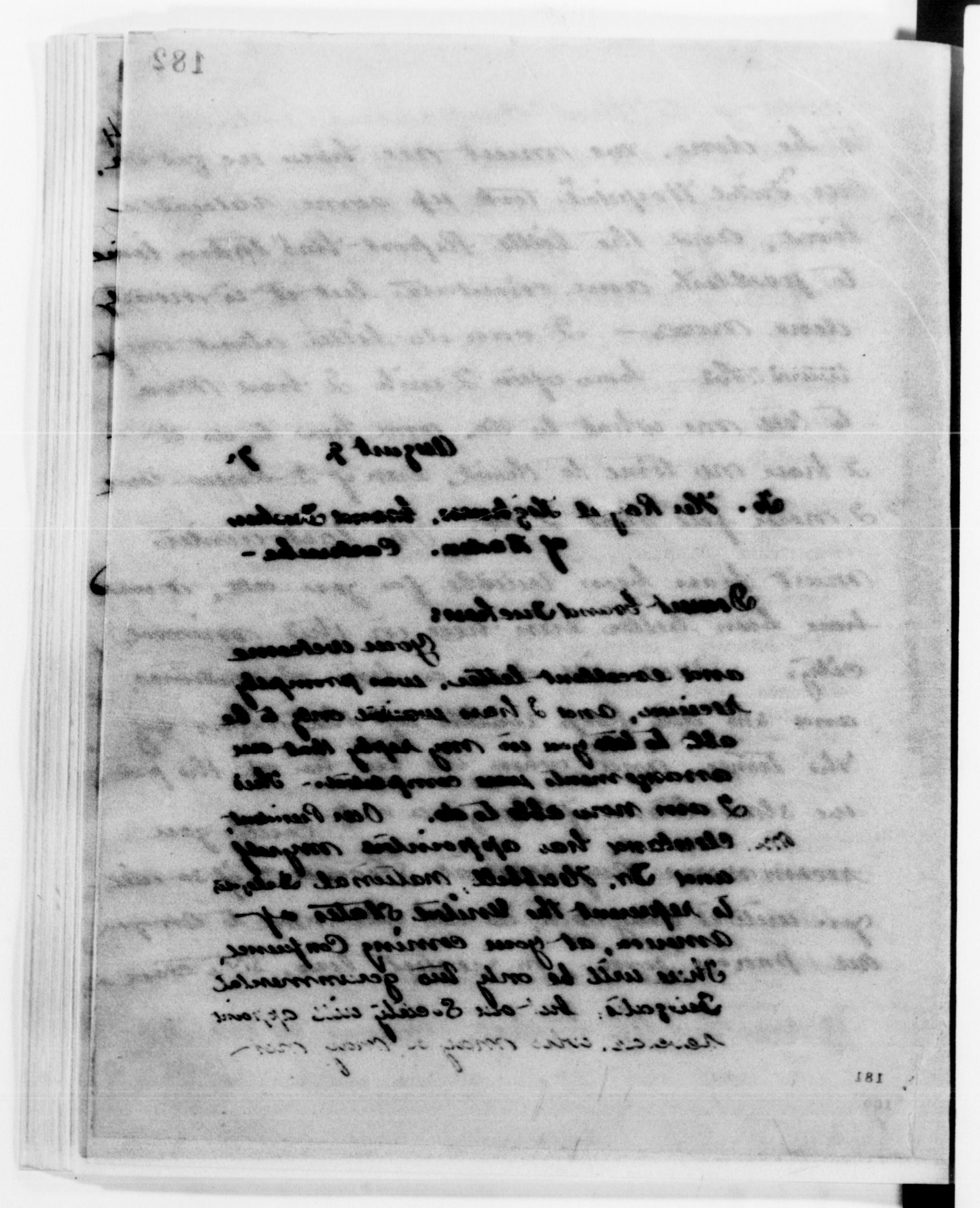 Scanned image of the current content page