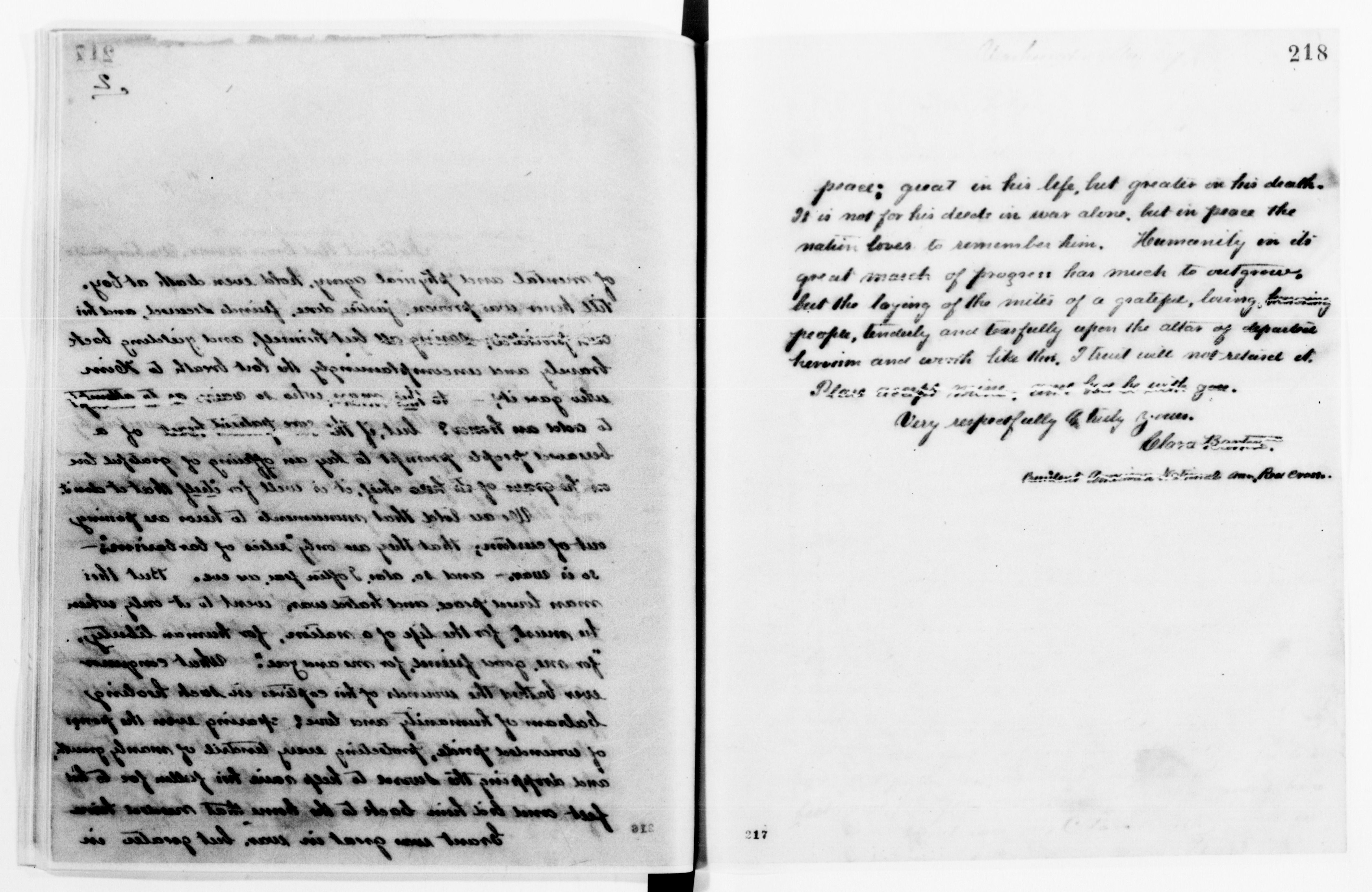 Scanned image of the current content page