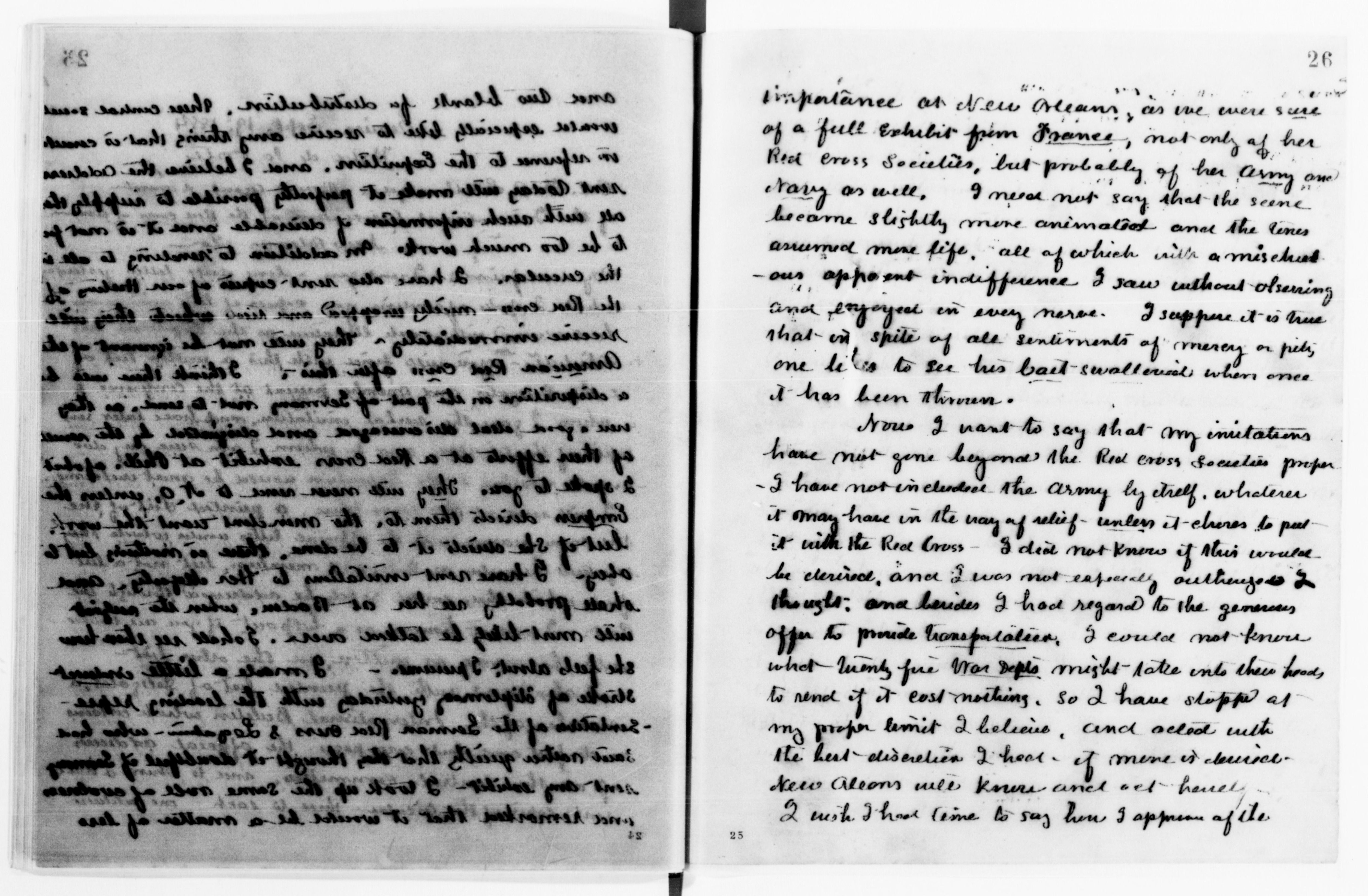 Scanned image of the current content page