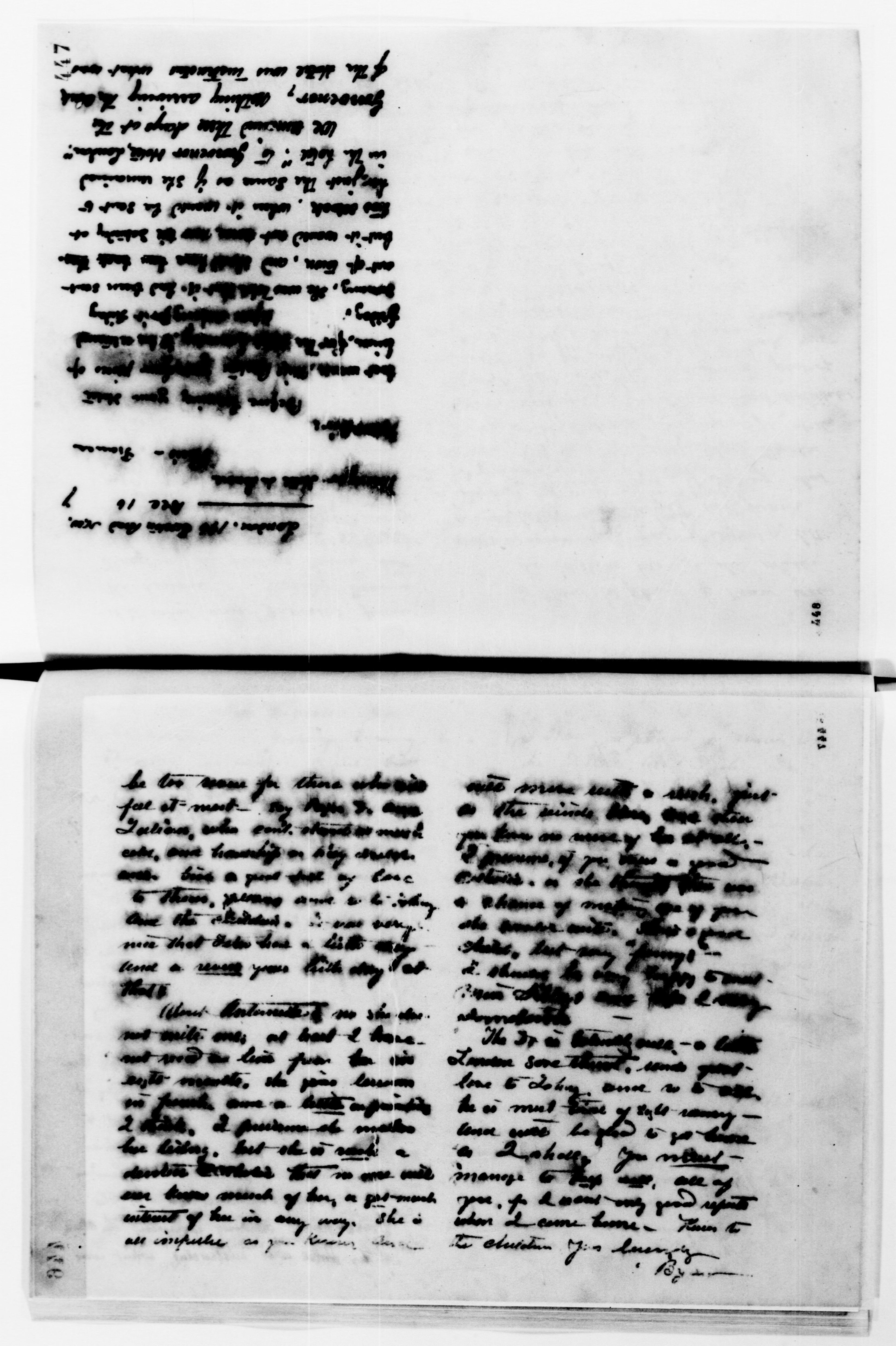 Scanned image of the current content page