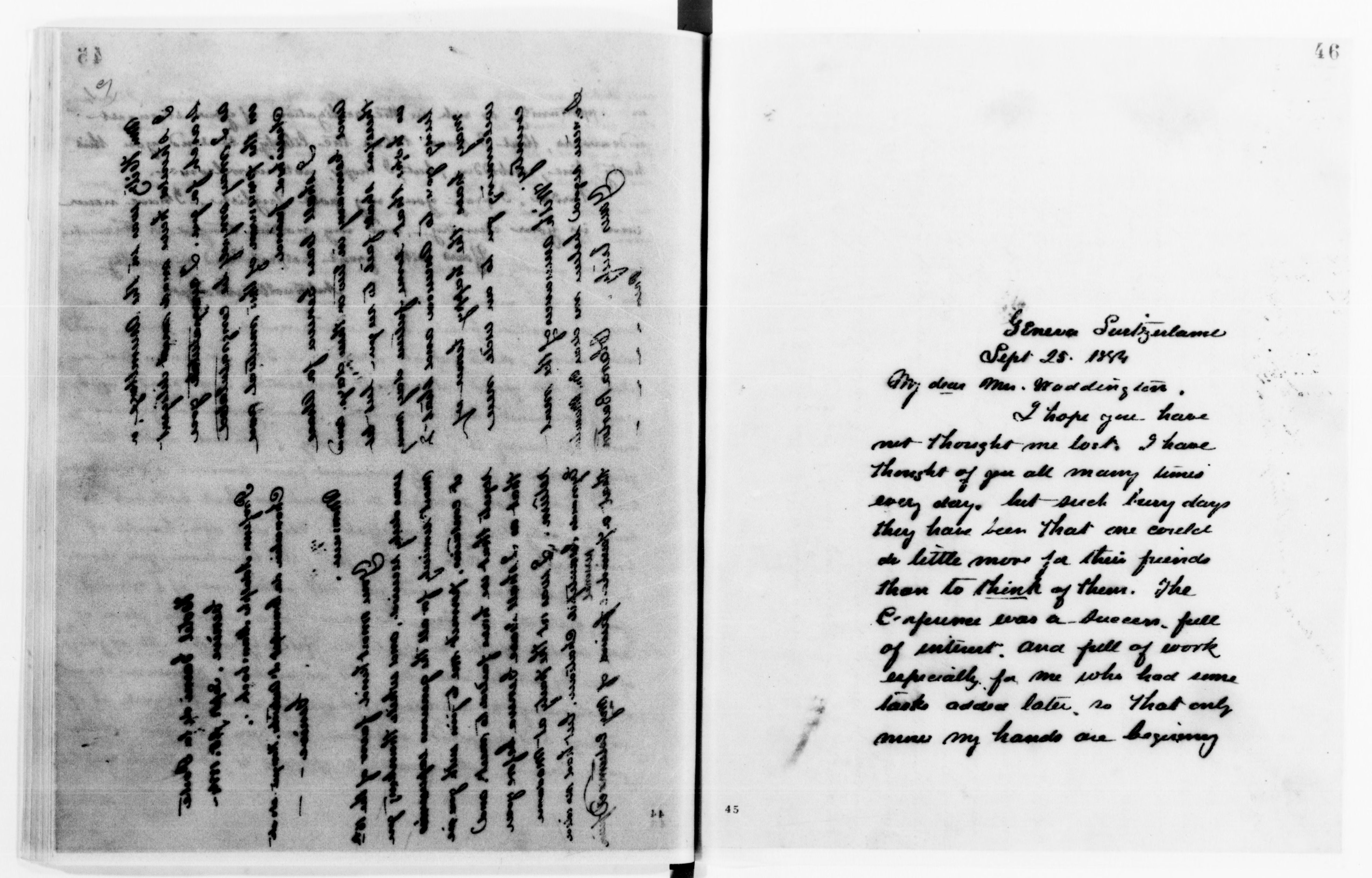 Scanned image of the current content page