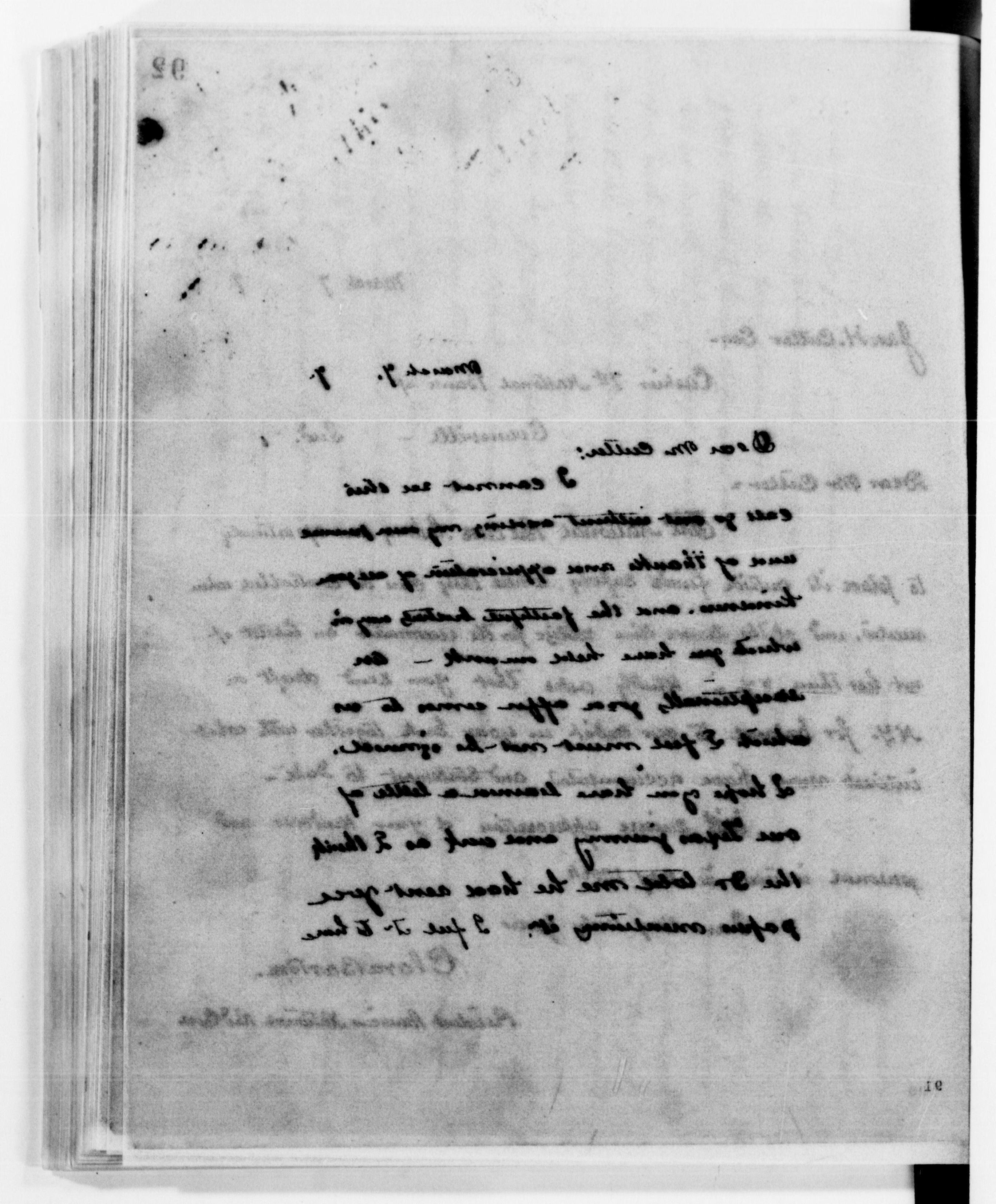 Scanned image of the current content page