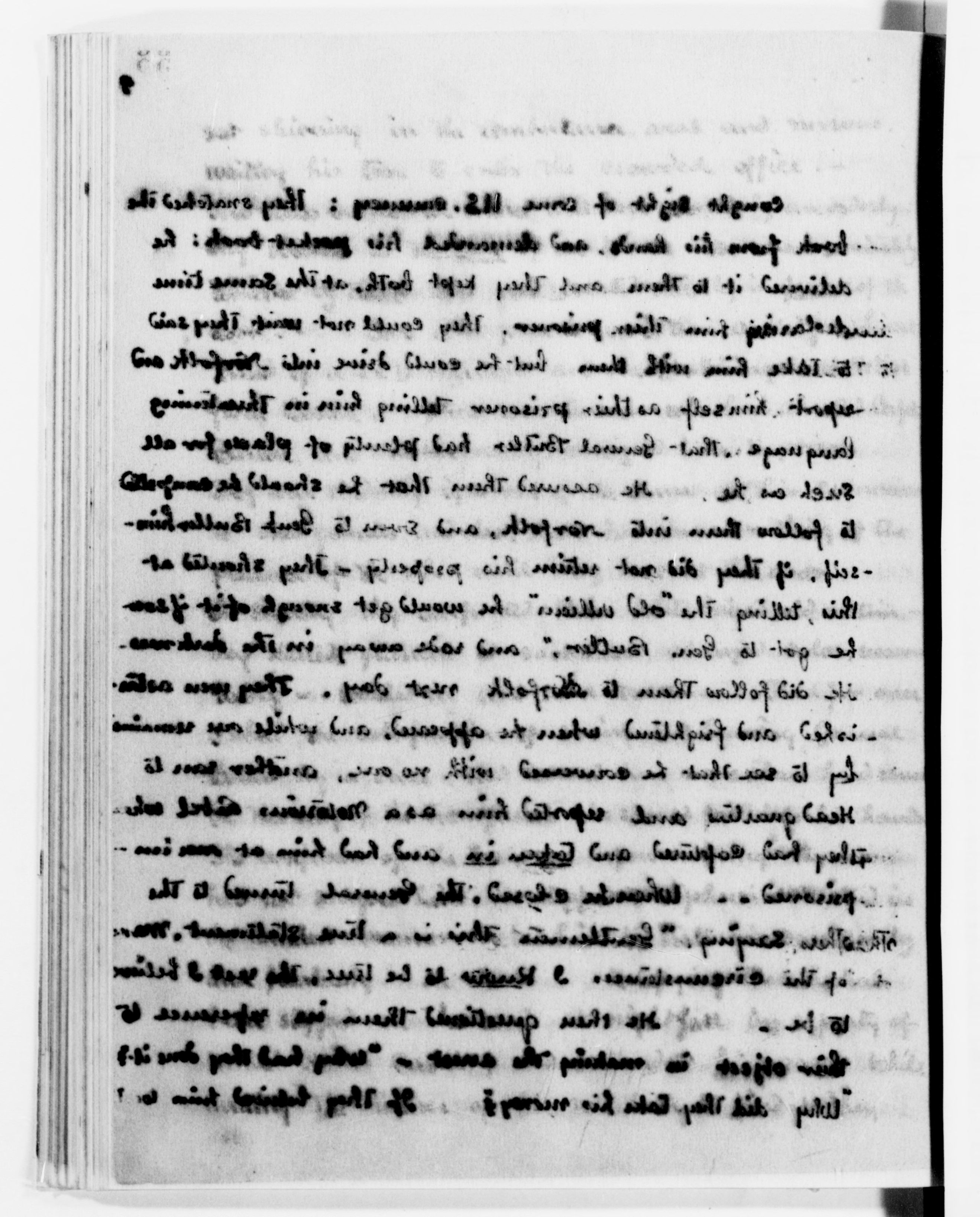 Scanned image of the current content page