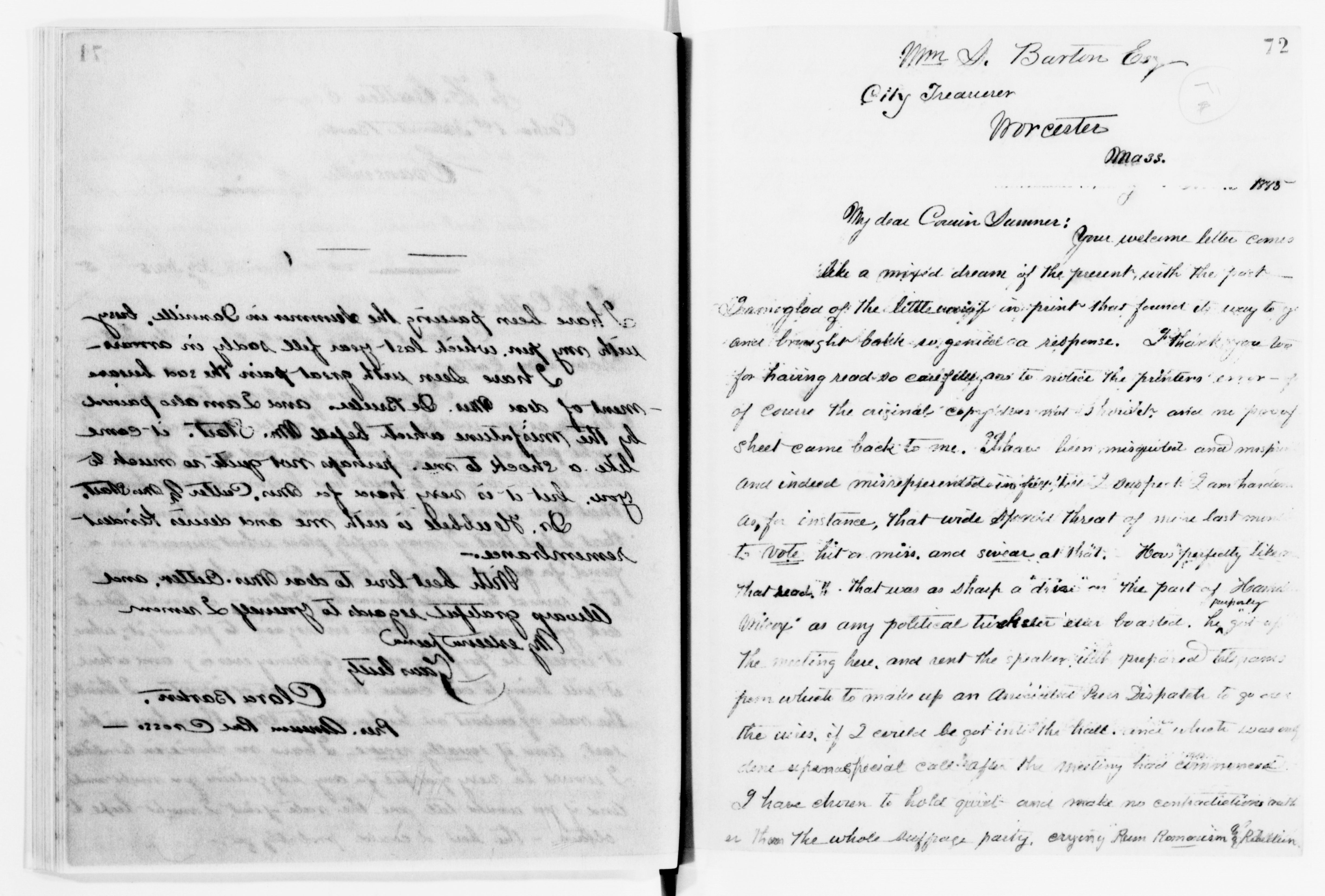 Scanned image of the current content page