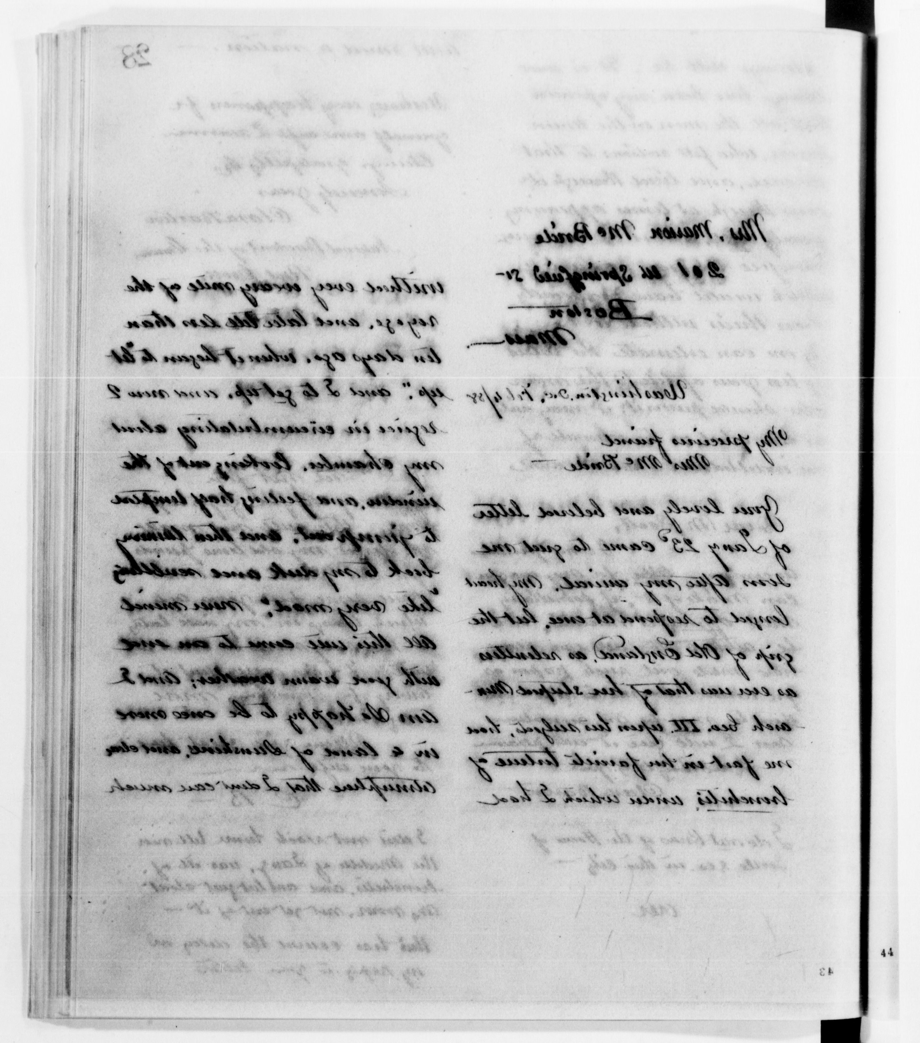 Scanned image of the current content page