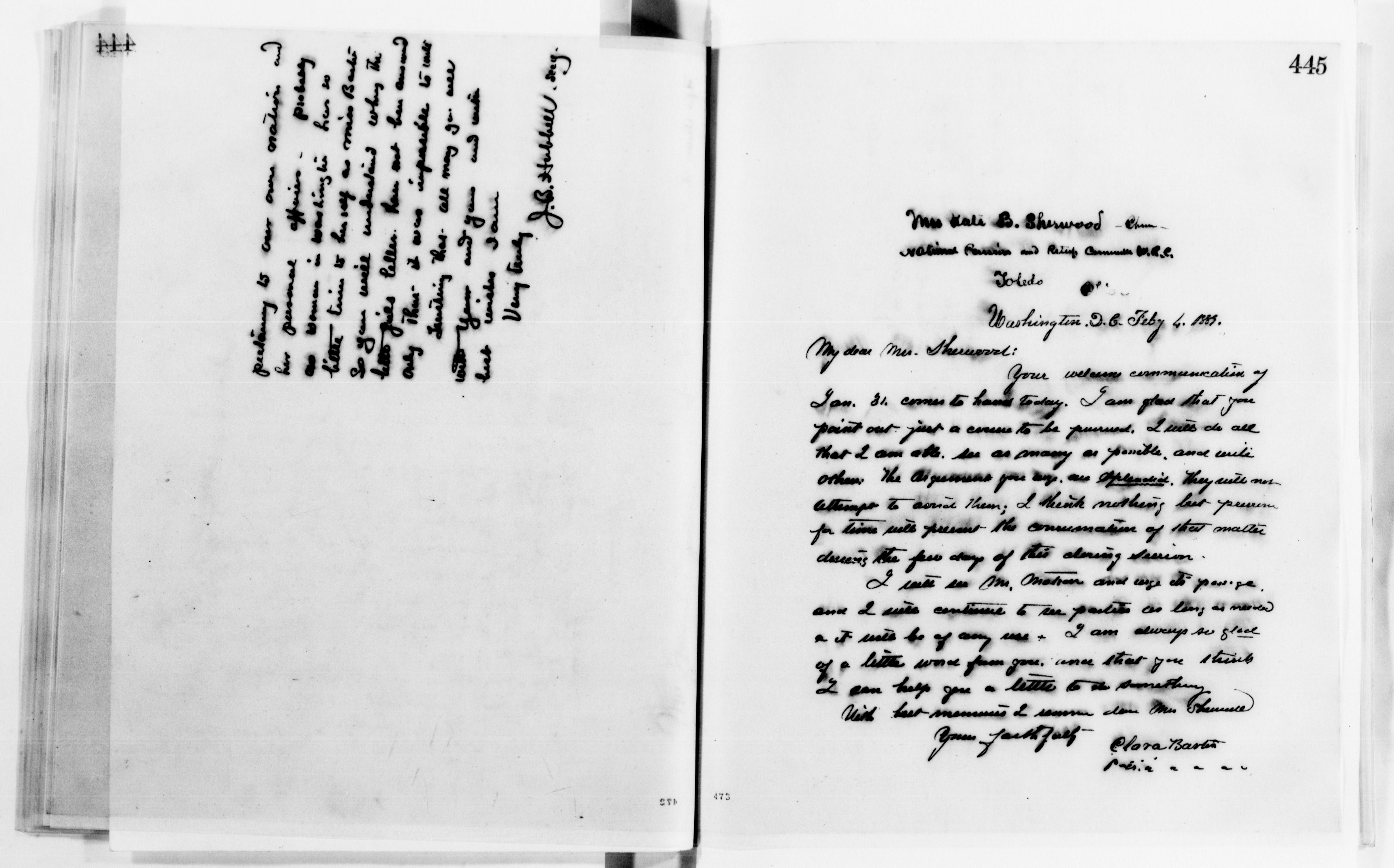 Scanned image of the current content page