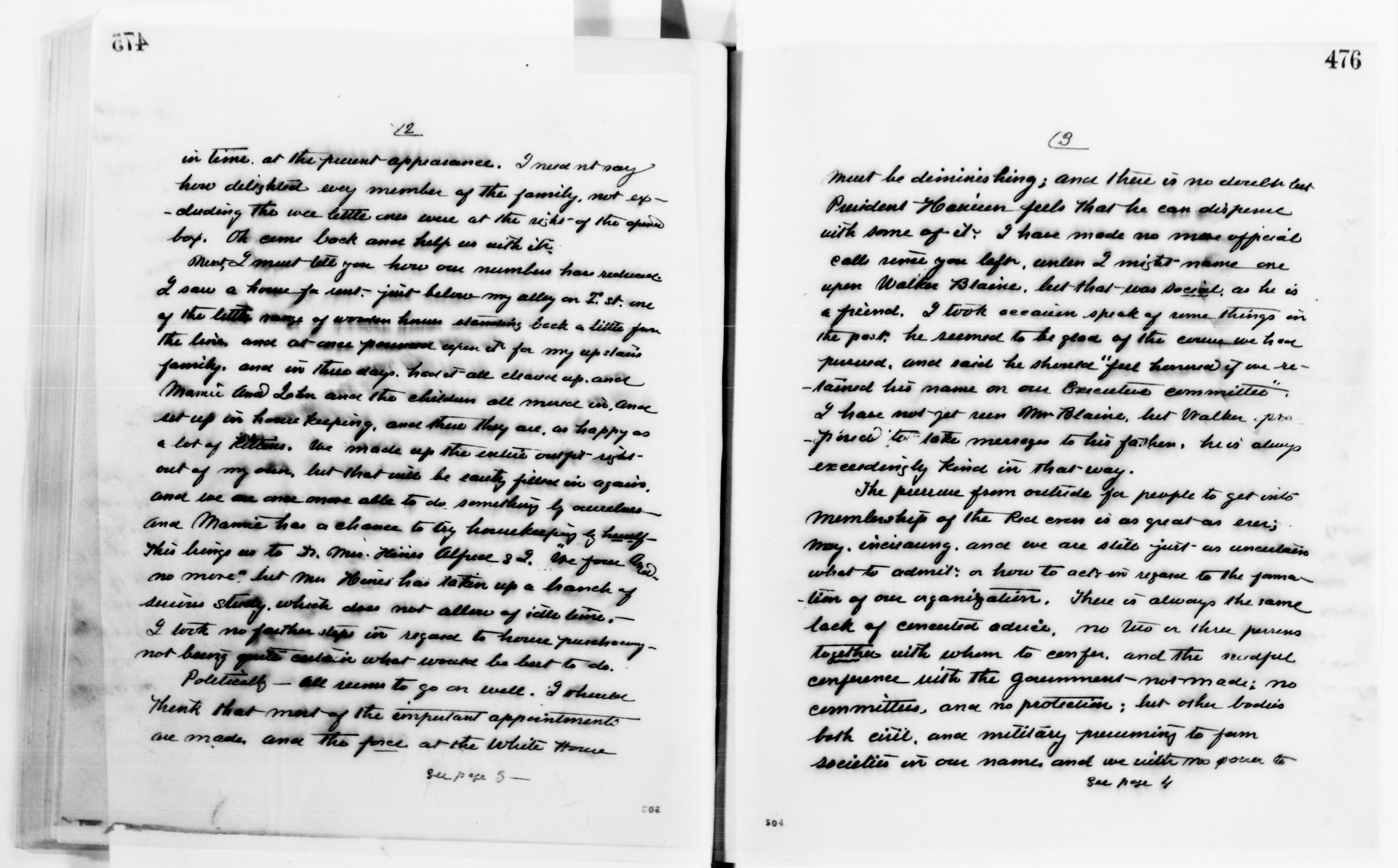 Scanned image of the current content page