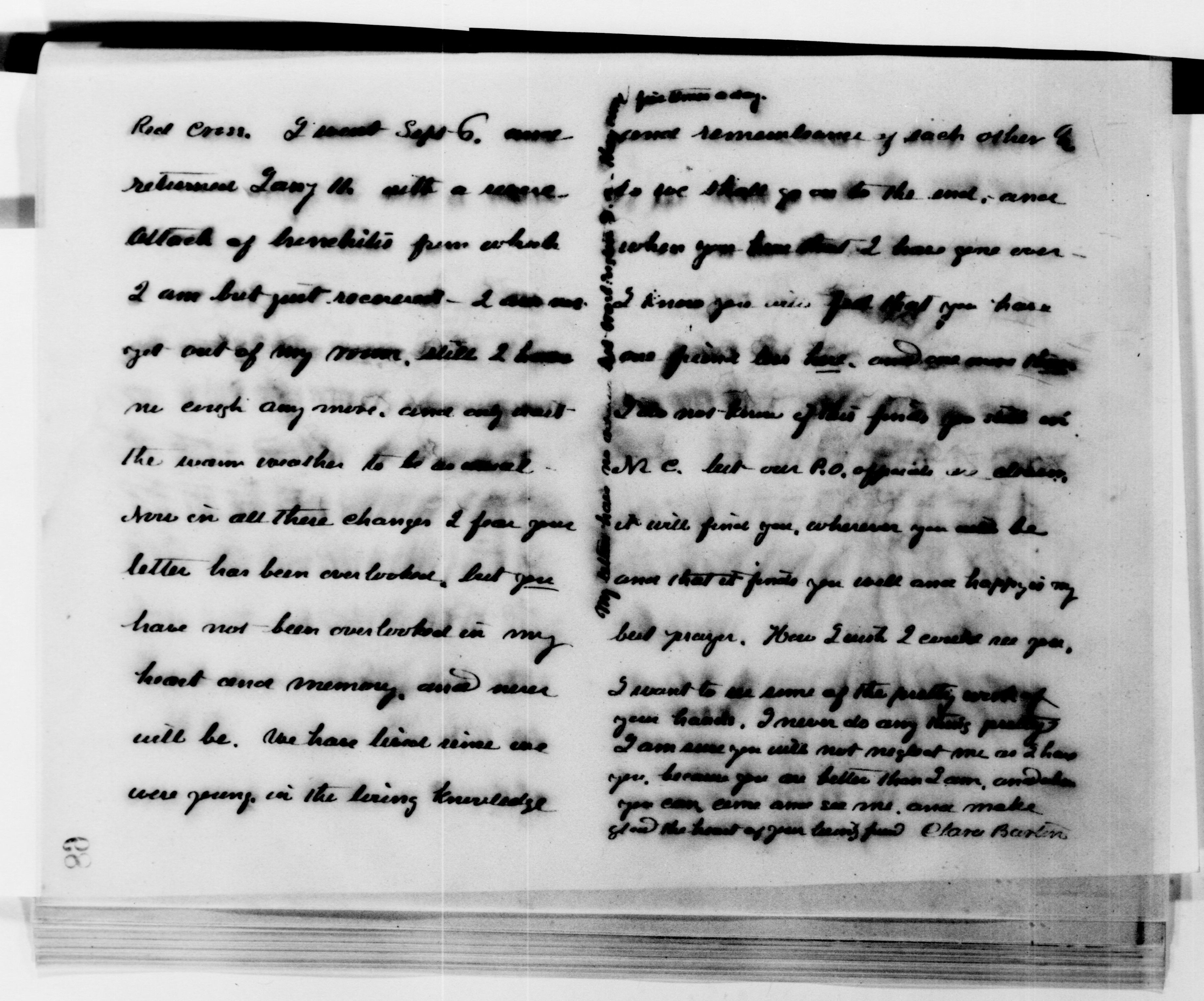Scanned image of the current content page