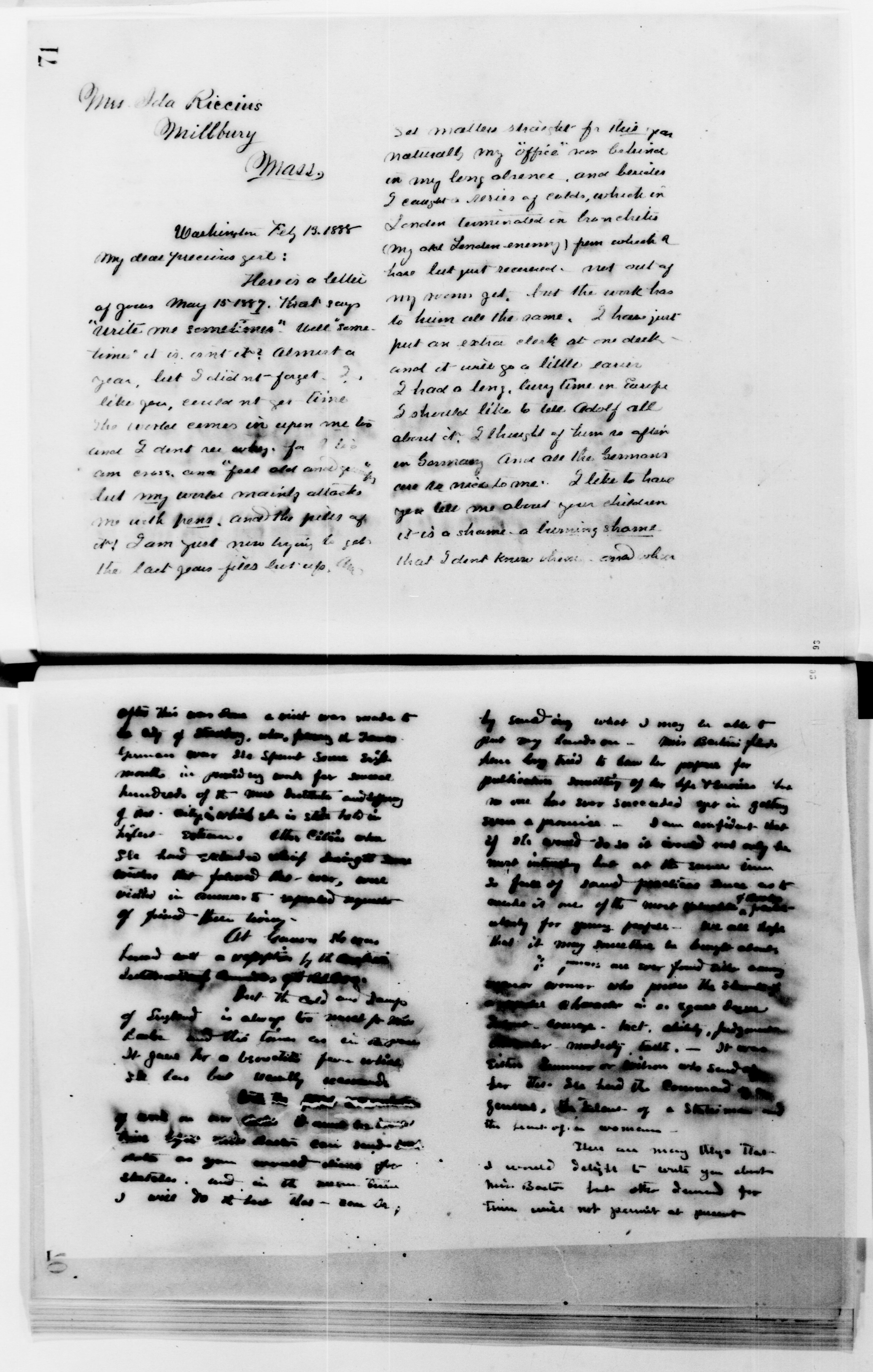 Scanned image of the current content page