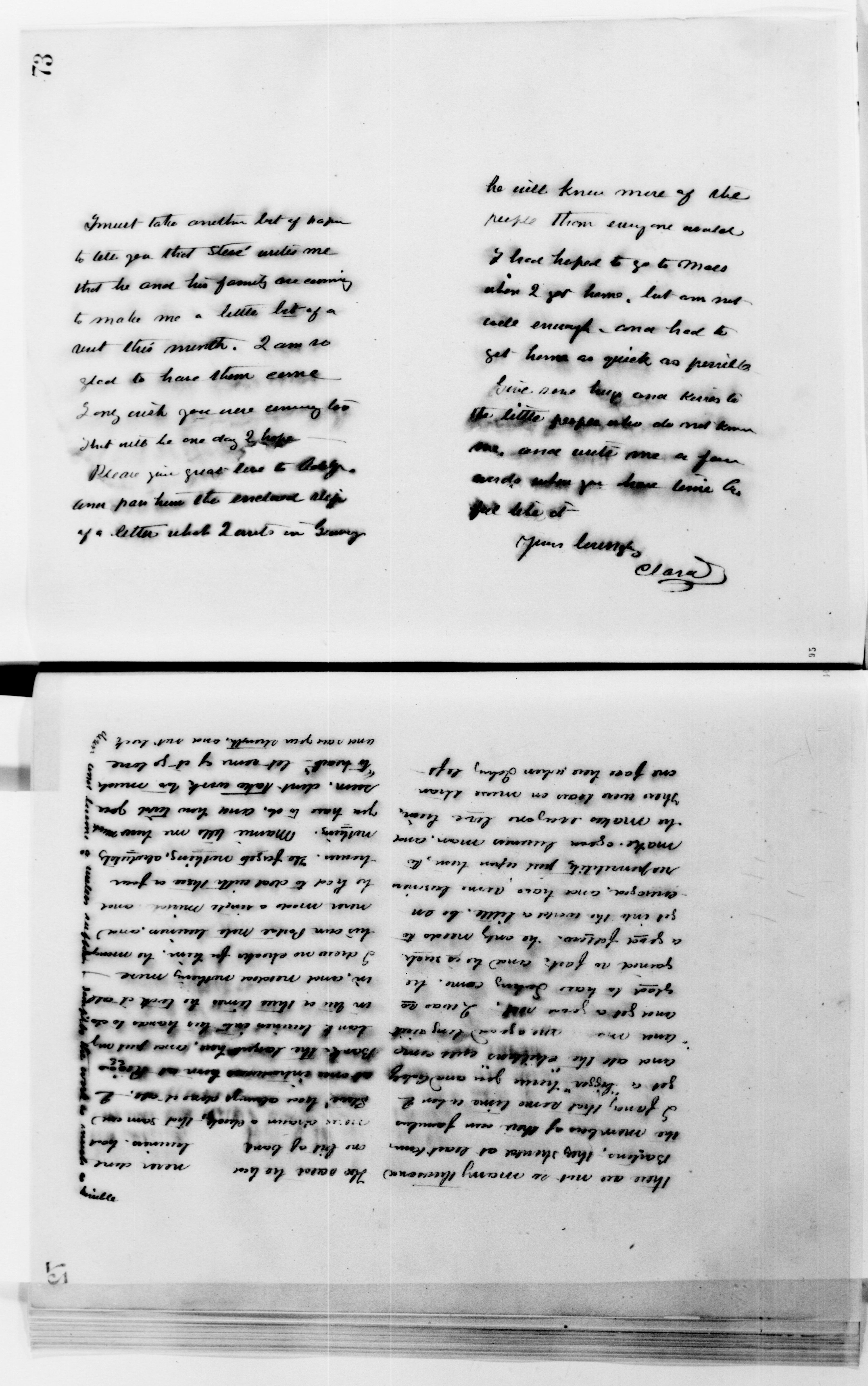 Scanned image of the current content page