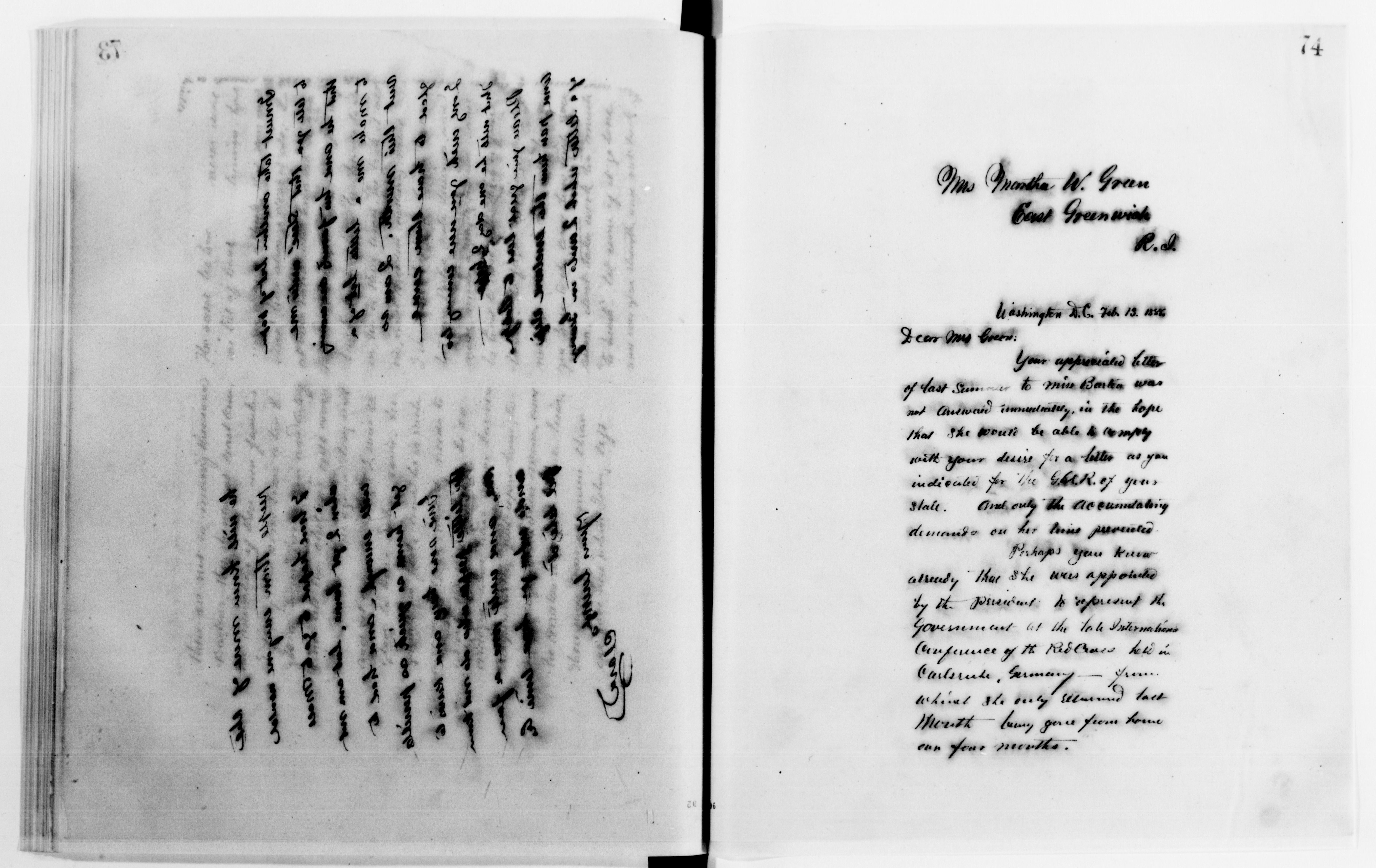 Scanned image of the current content page