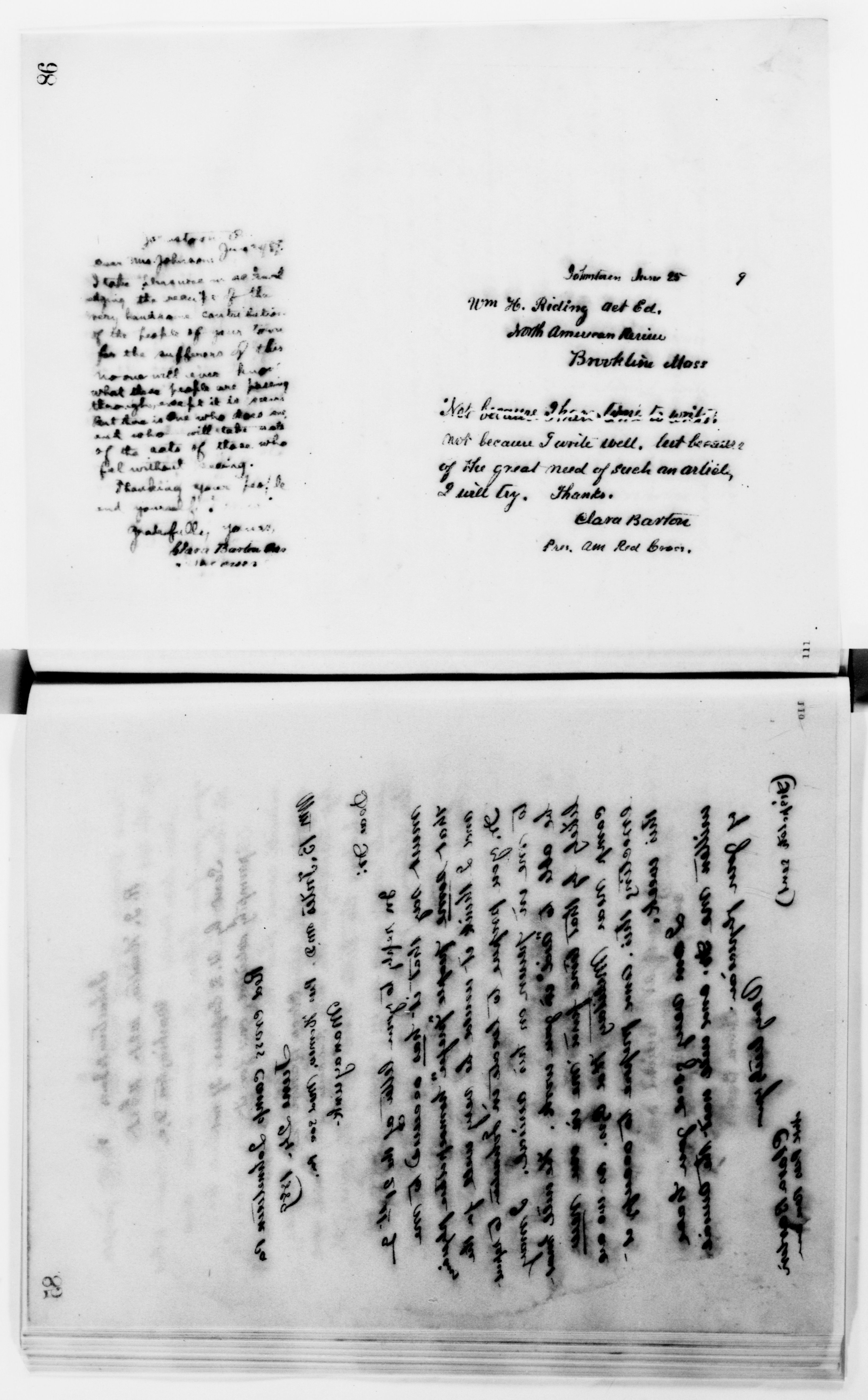 Scanned image of the current content page