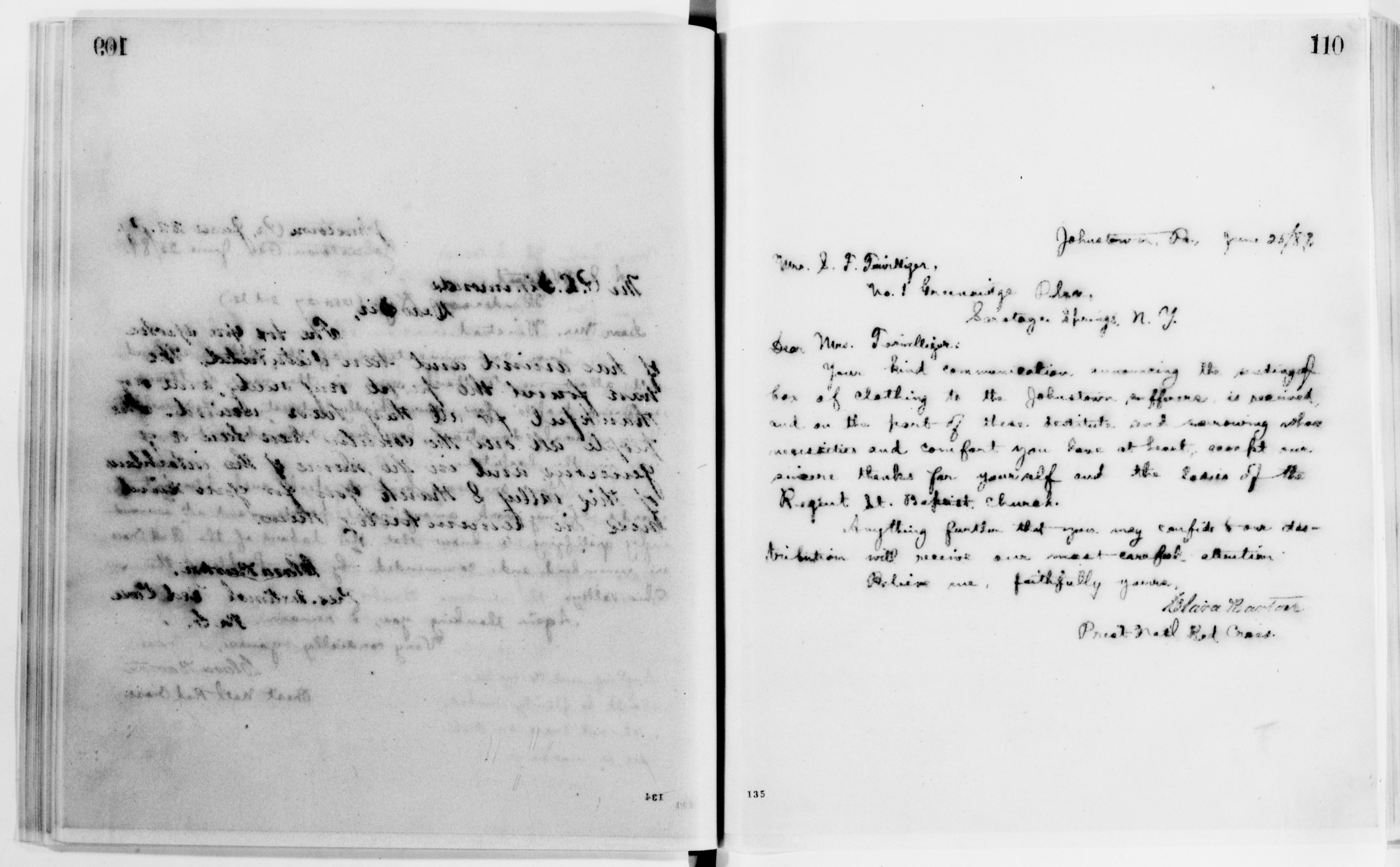 Scanned image of the current content page