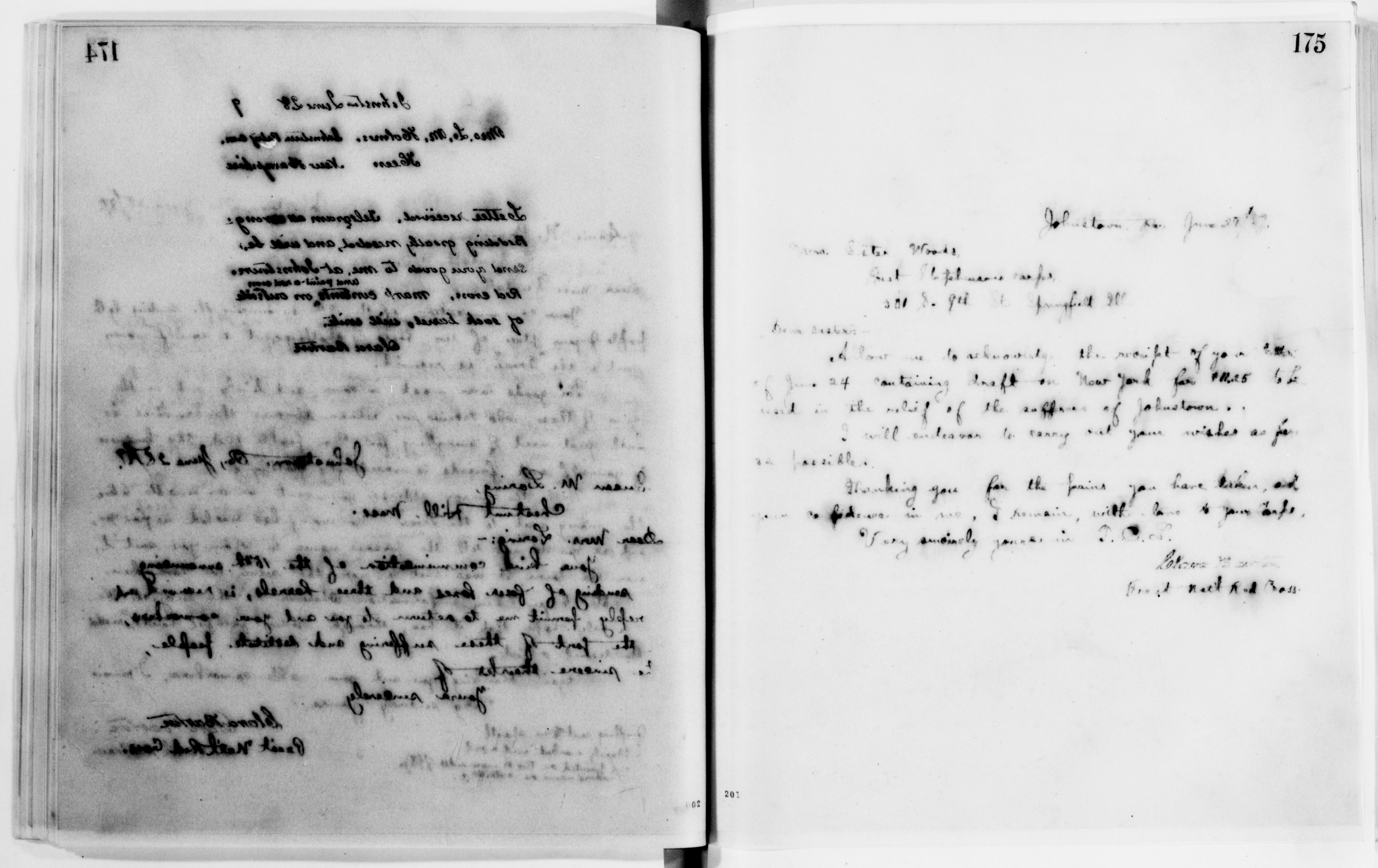 Scanned image of the current content page