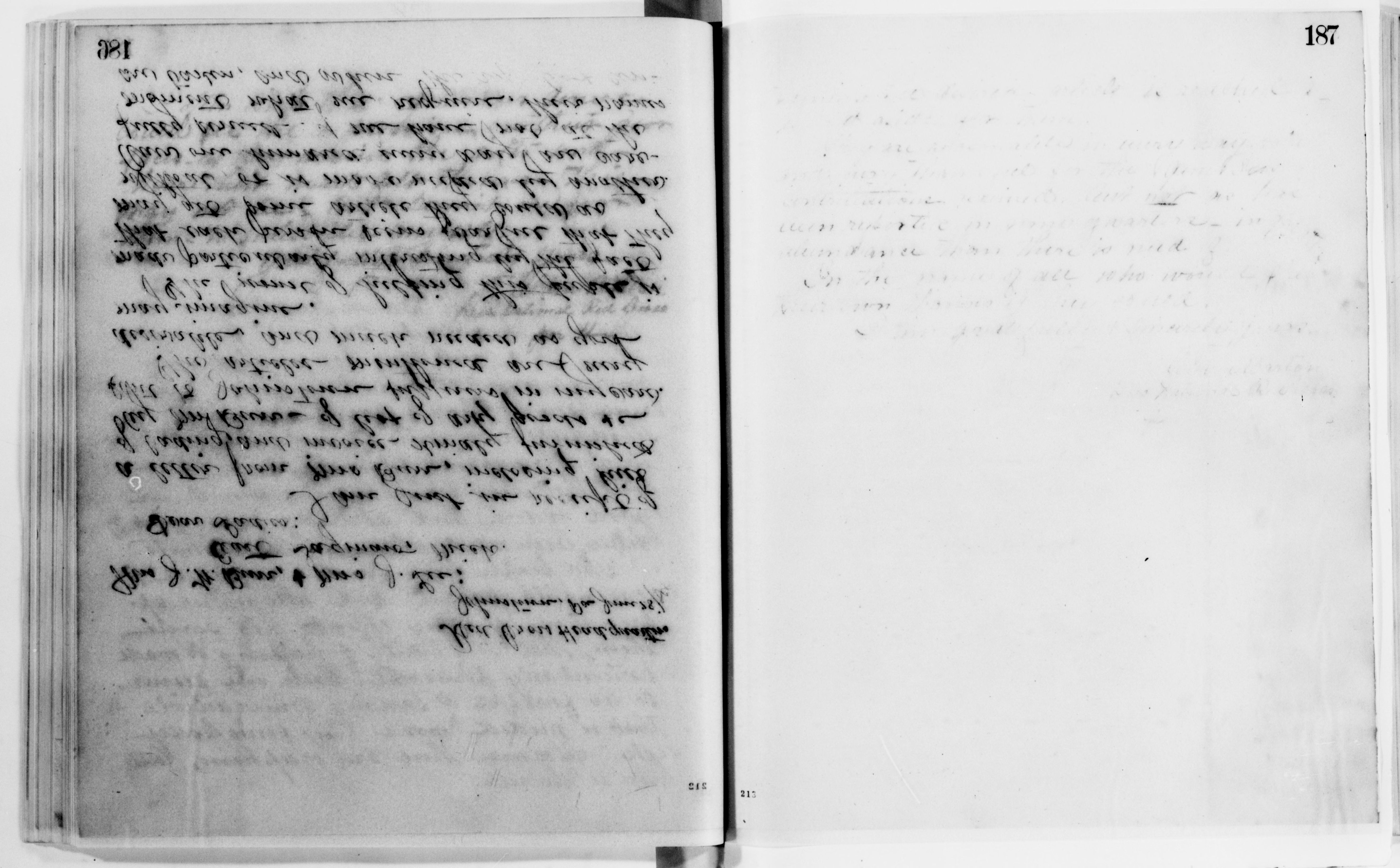 Scanned image of the current content page