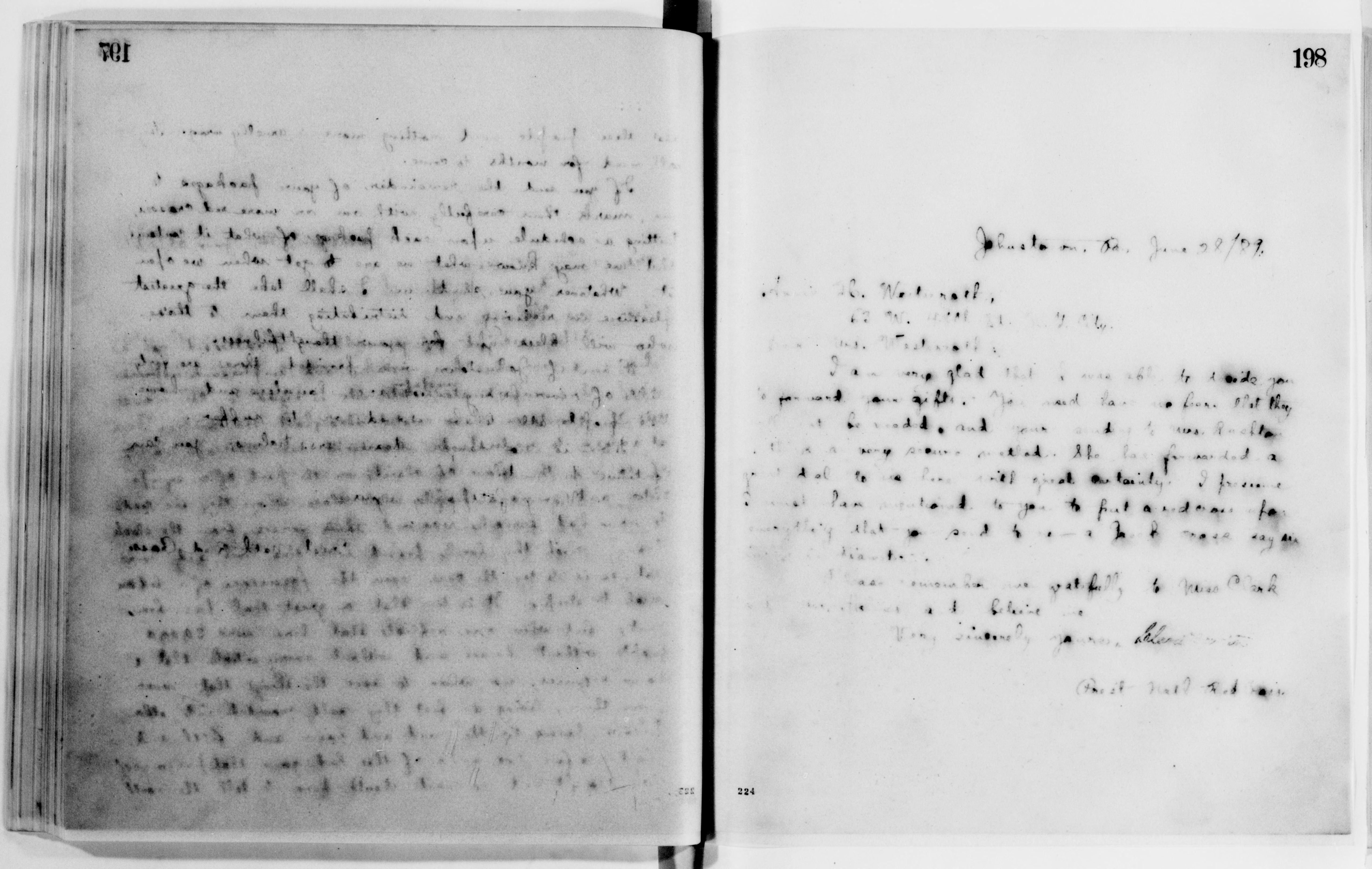 Scanned image of the current content page