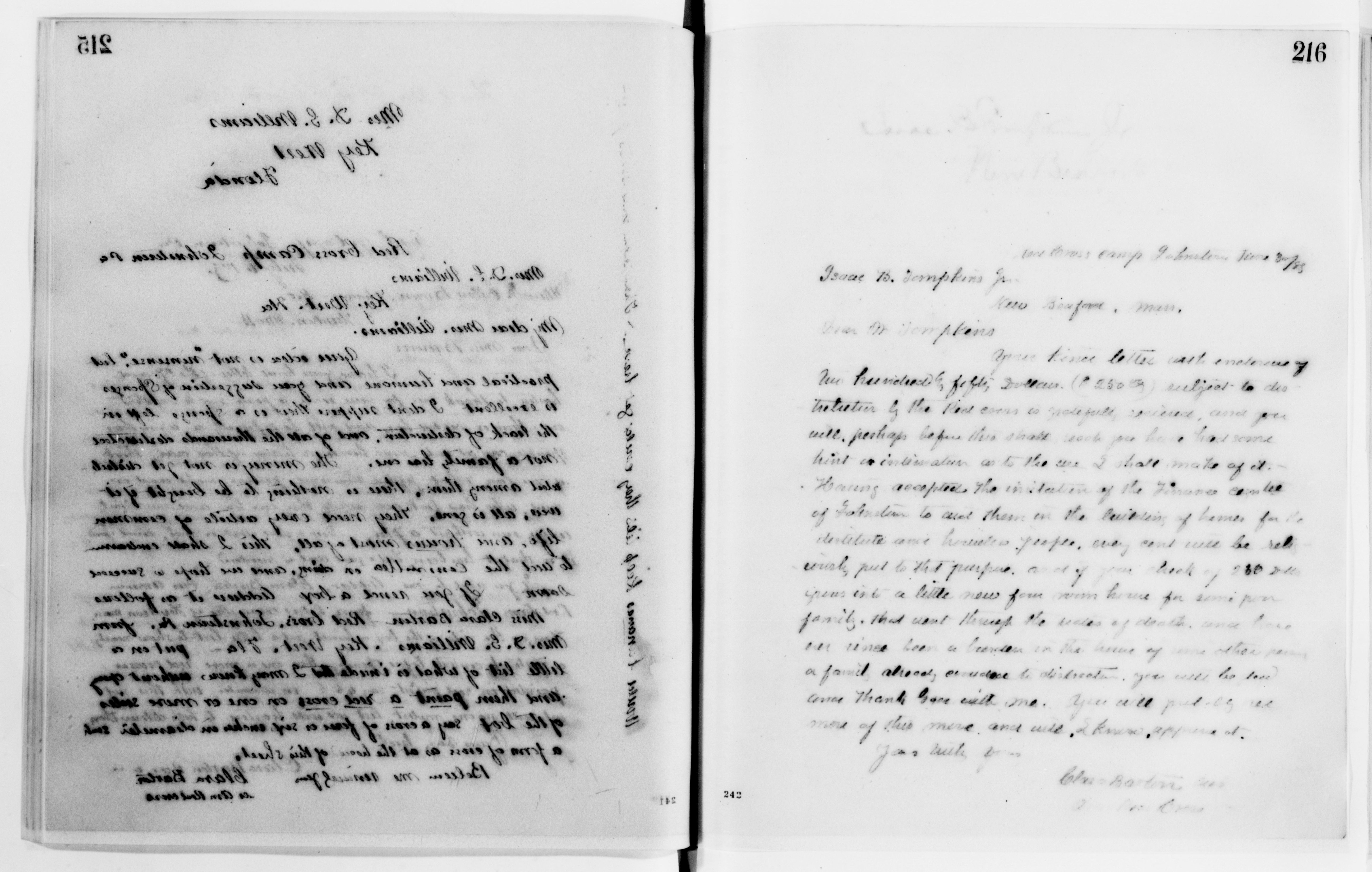 Scanned image of the current content page