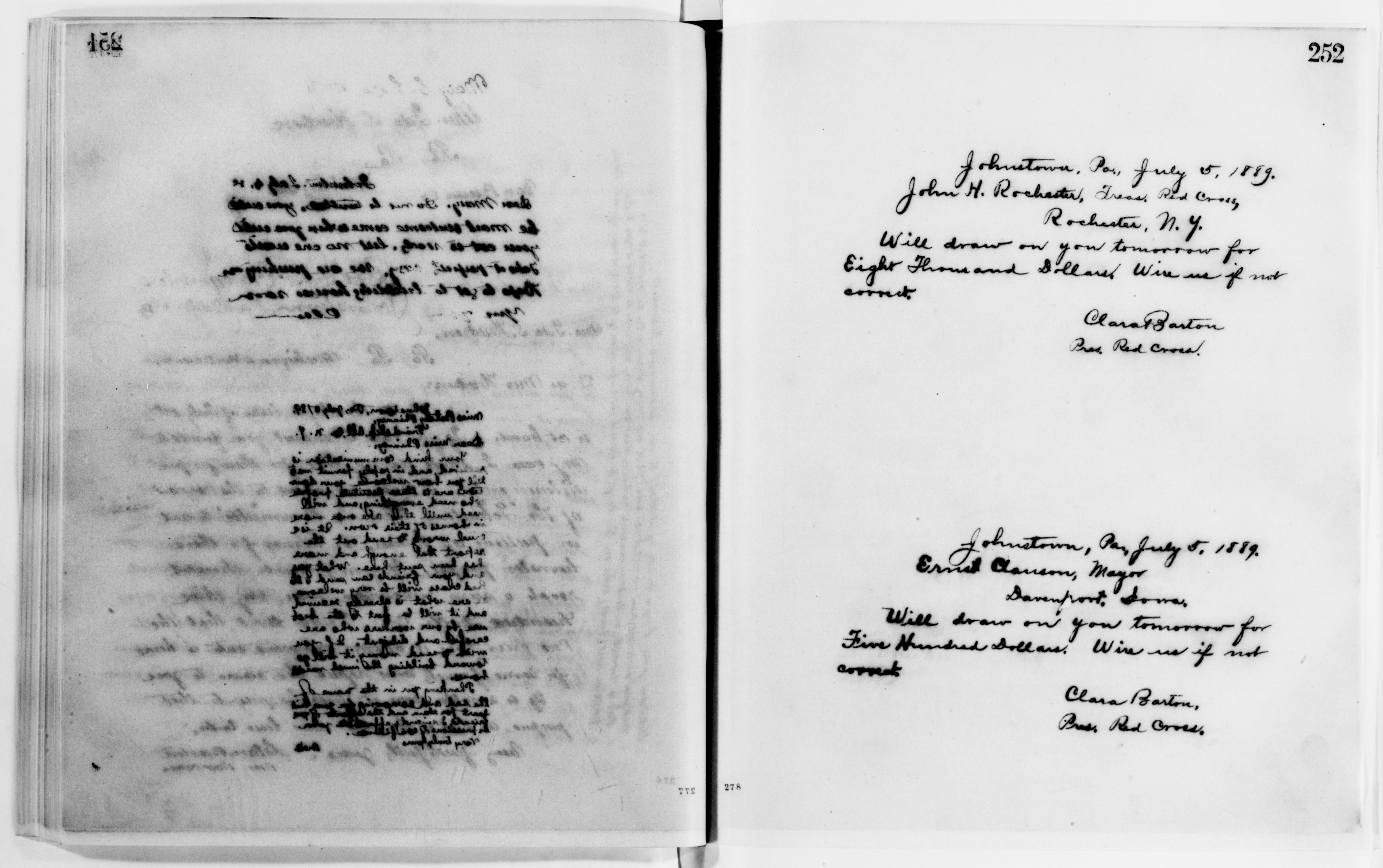 Scanned image of the current content page