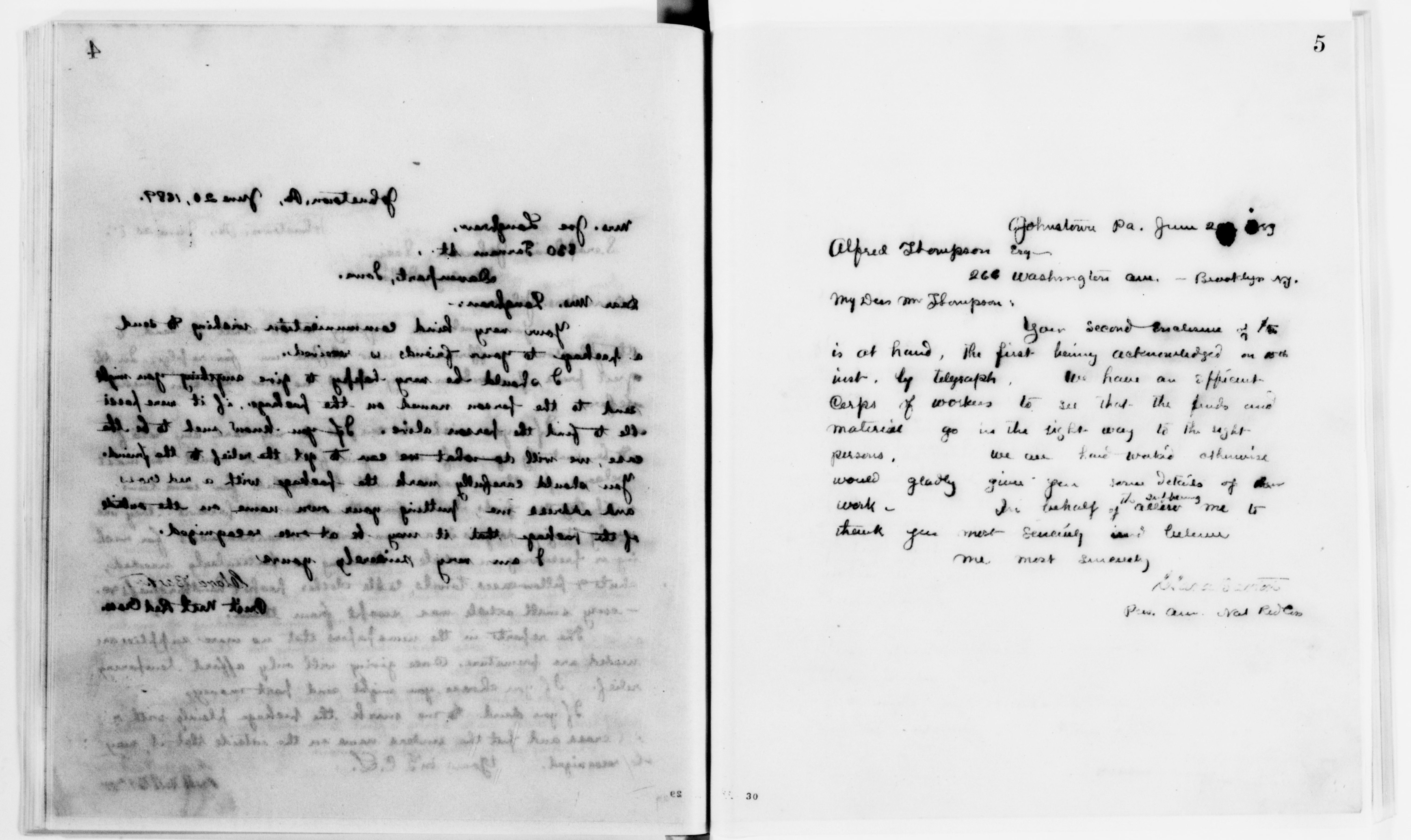 Scanned image of the current content page