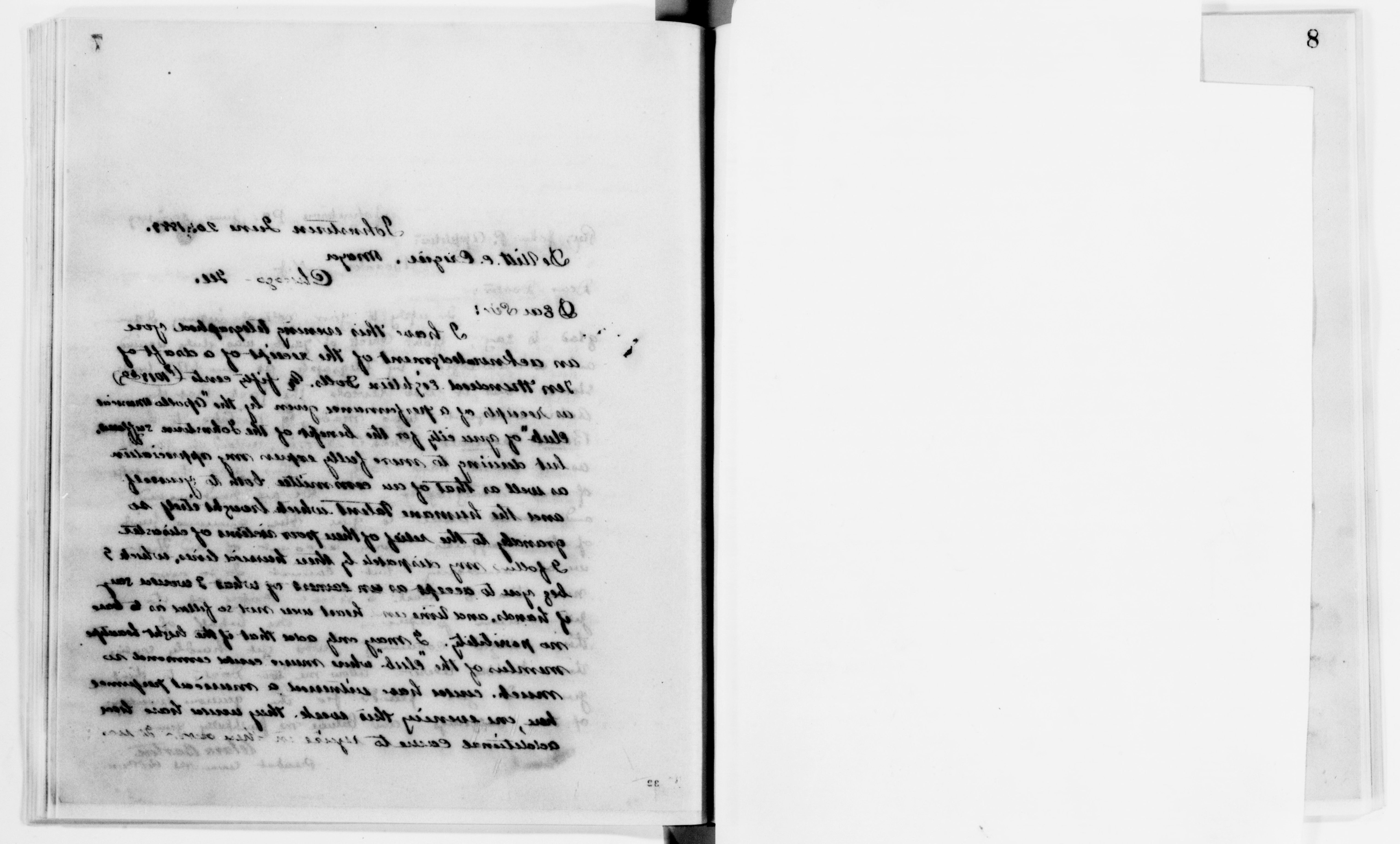 Scanned image of the current content page