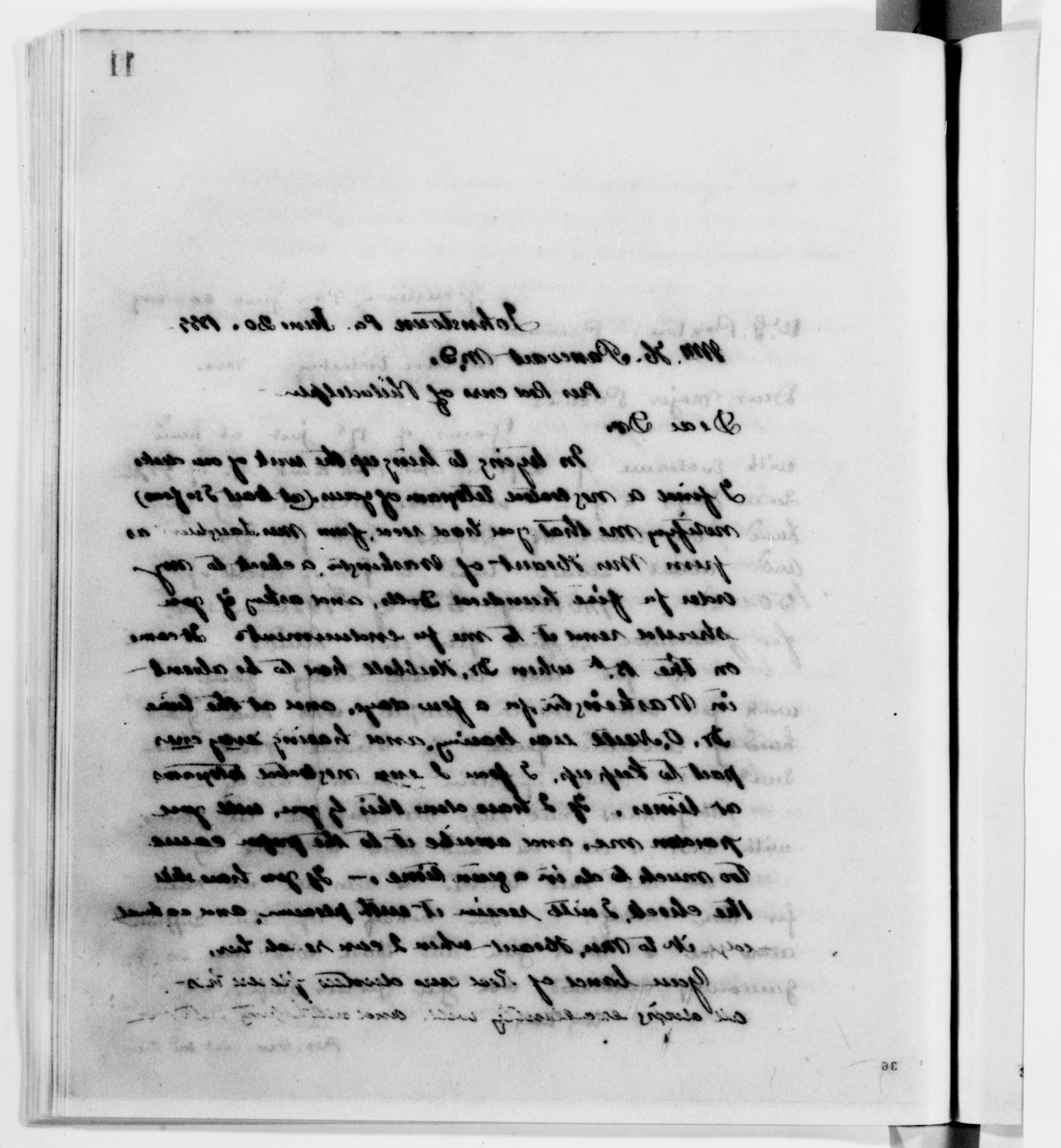 Scanned image of the current content page