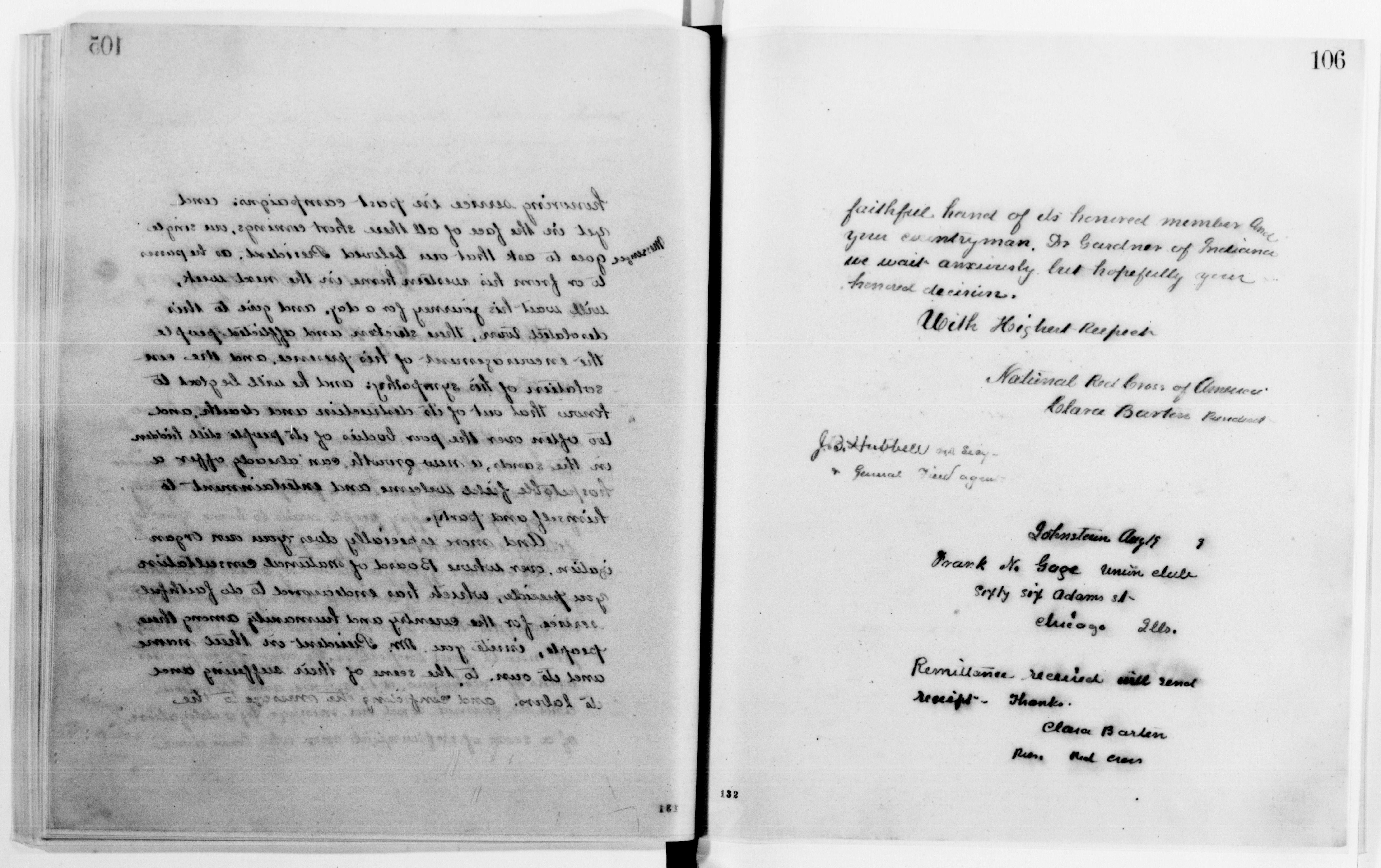 Scanned image of the current content page