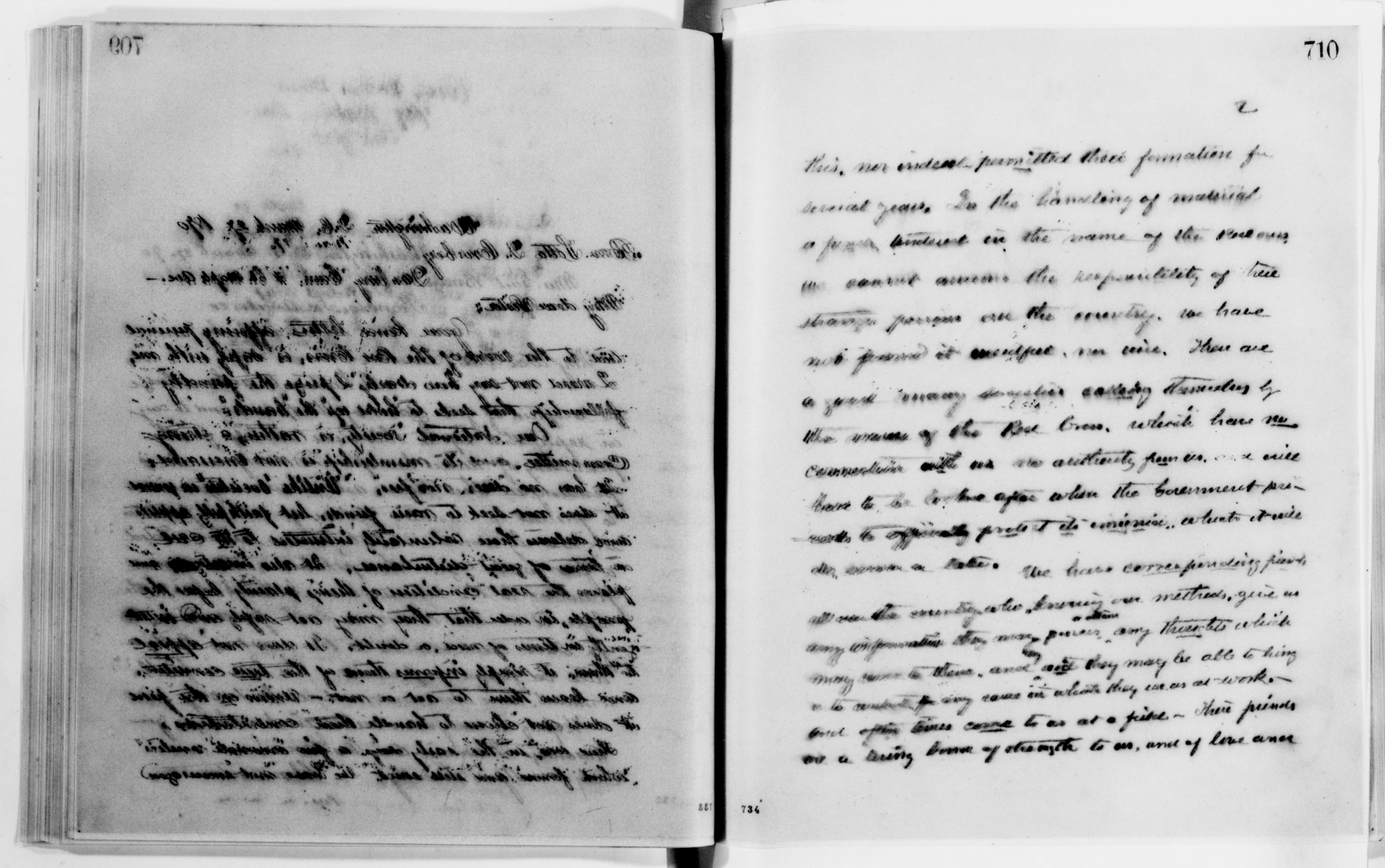 Scanned image of the current content page