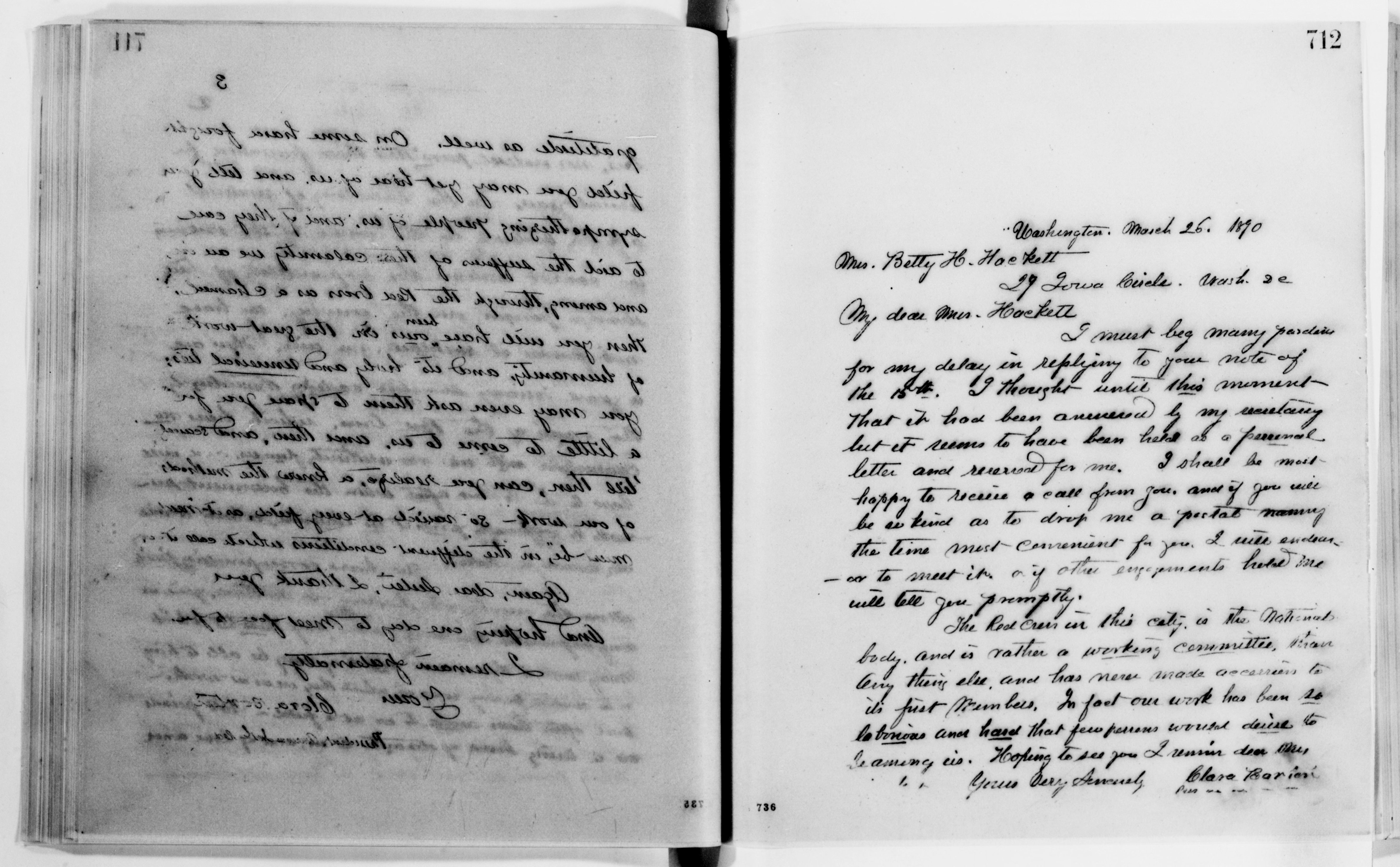 Scanned image of the current content page