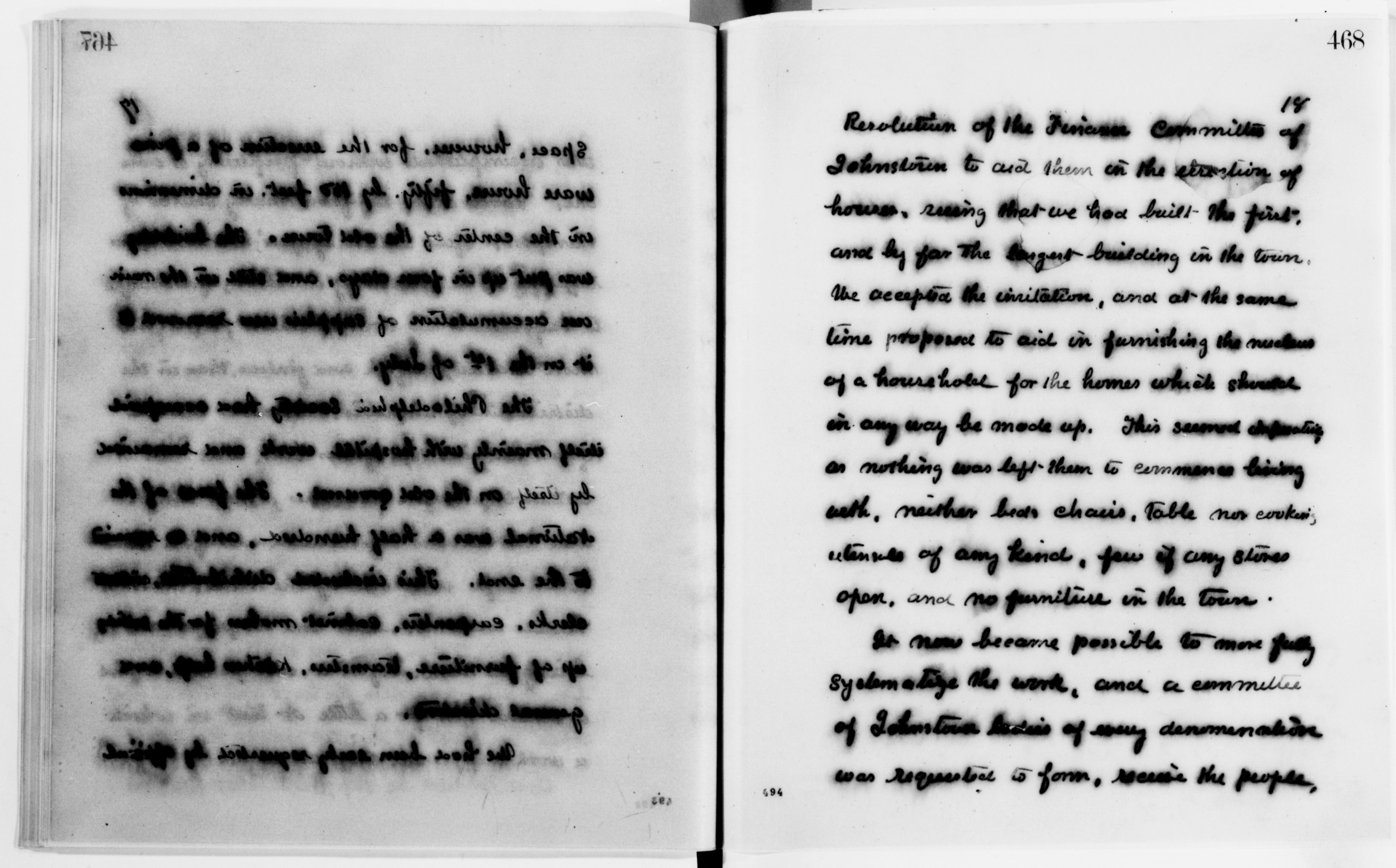 Scanned image of the current content page
