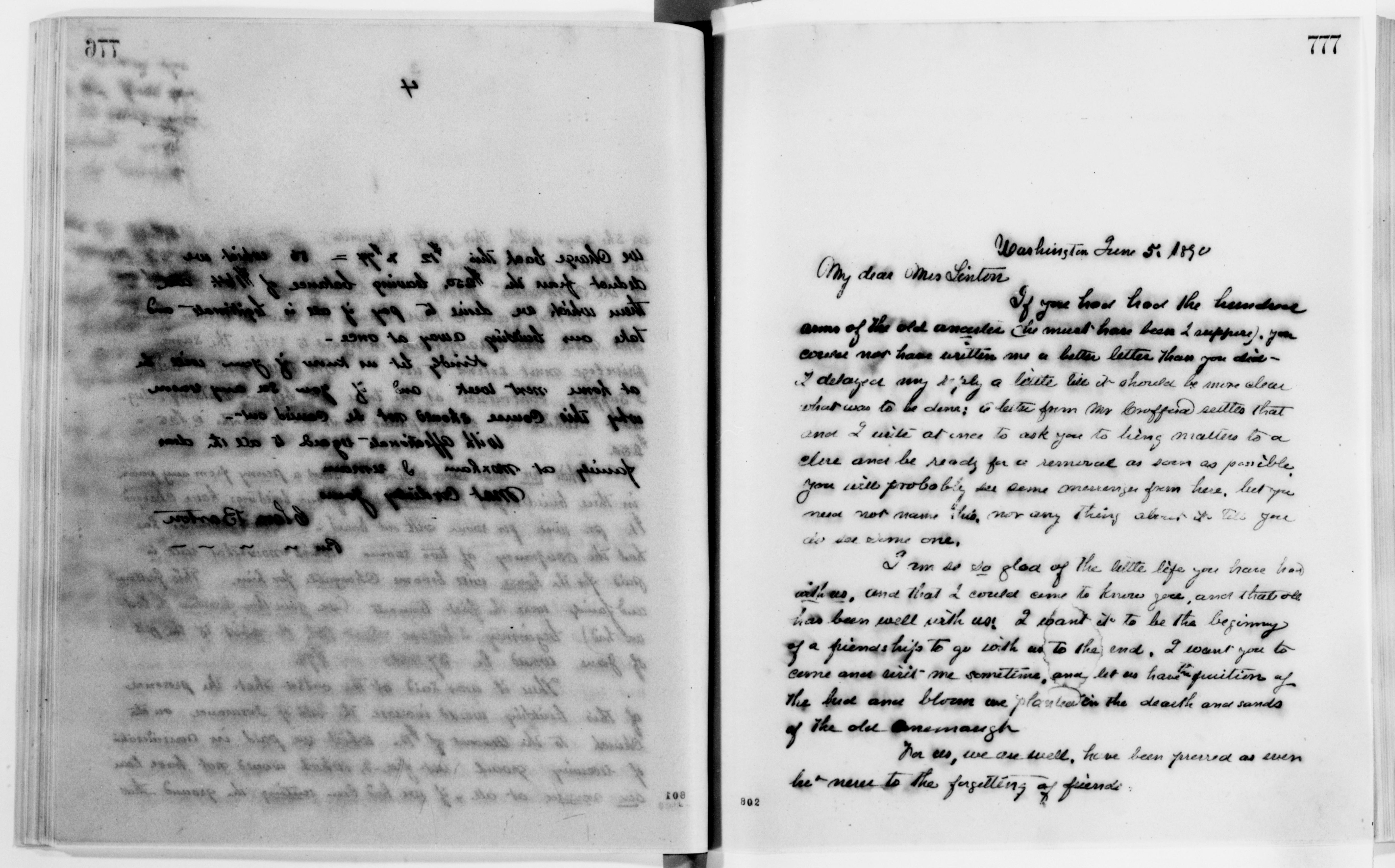 Scanned image of the current content page