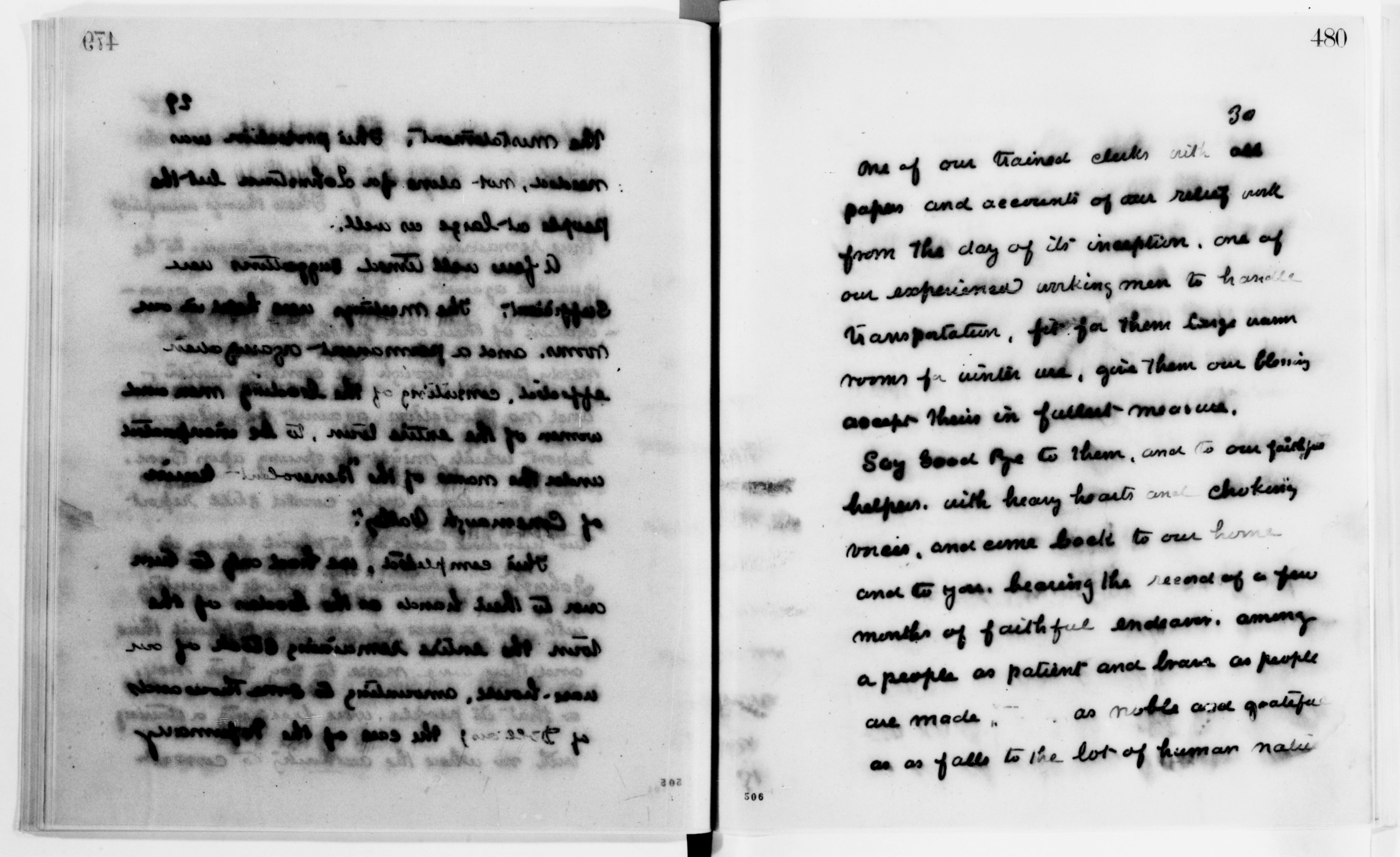 Scanned image of the current content page