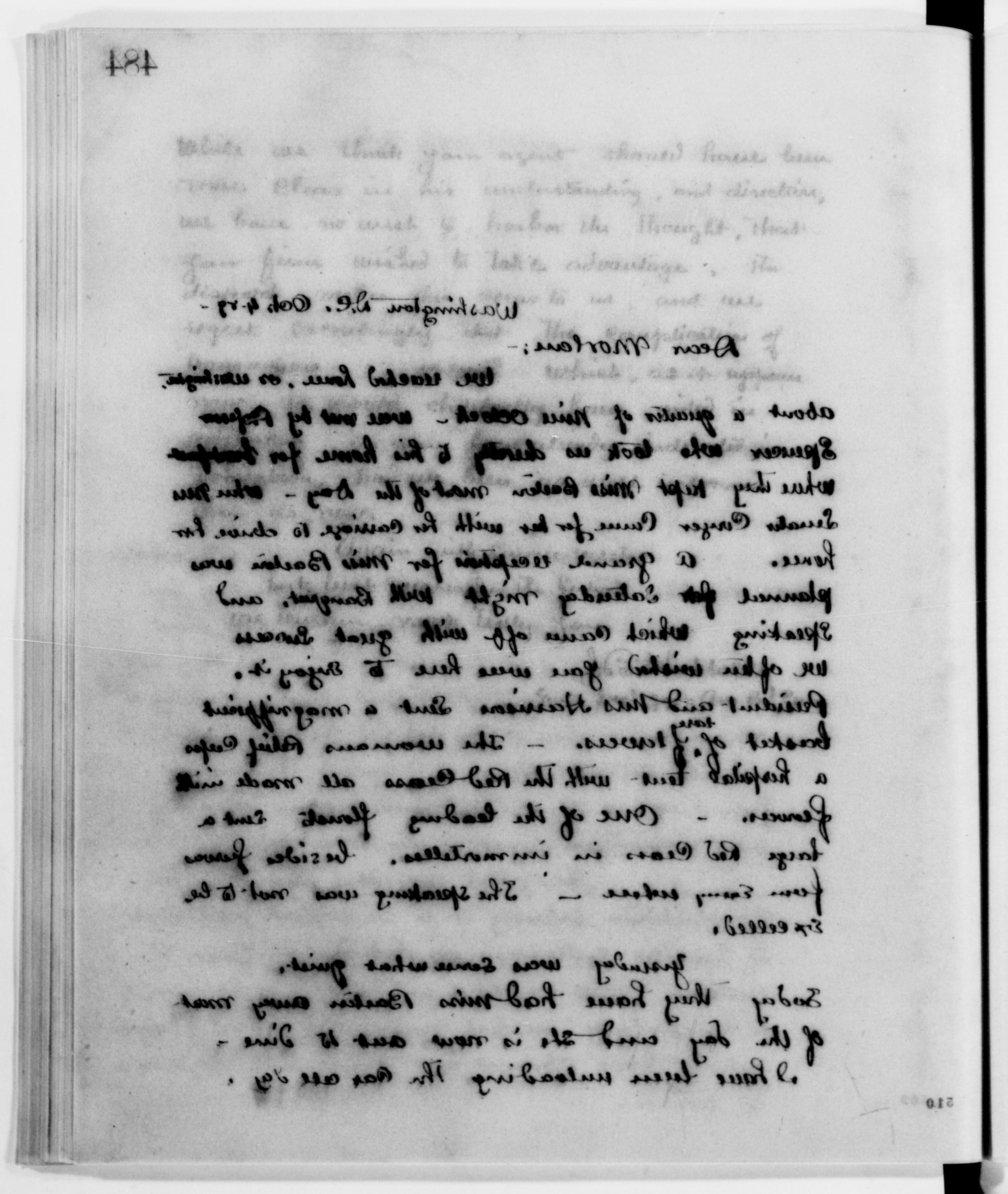 Scanned image of the current content page