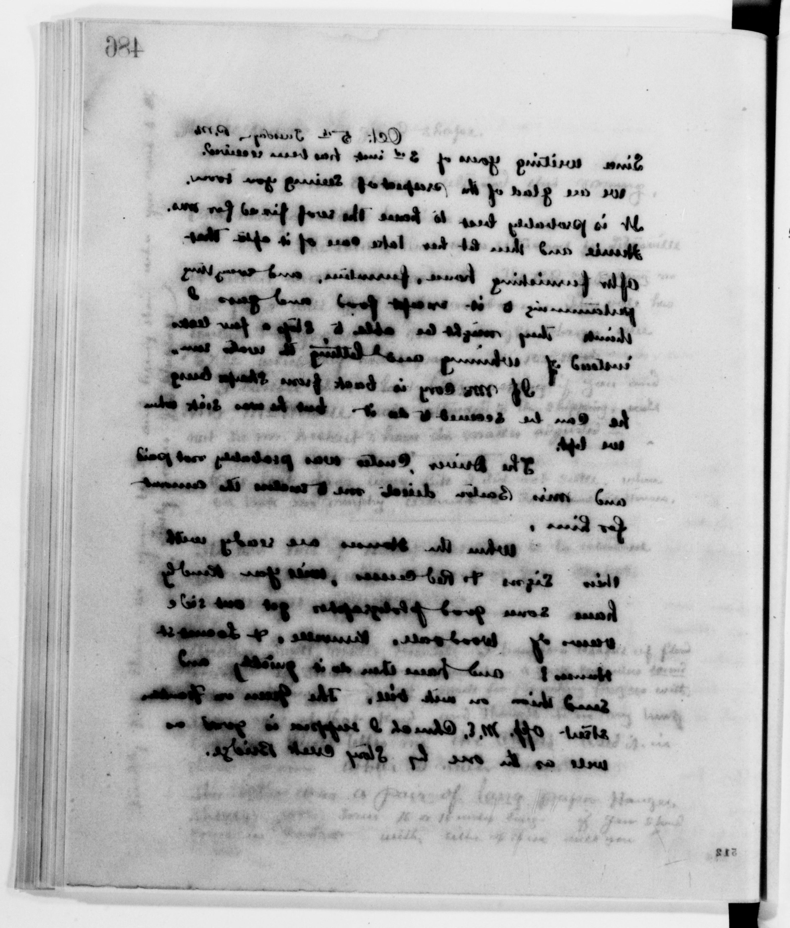 Scanned image of the current content page