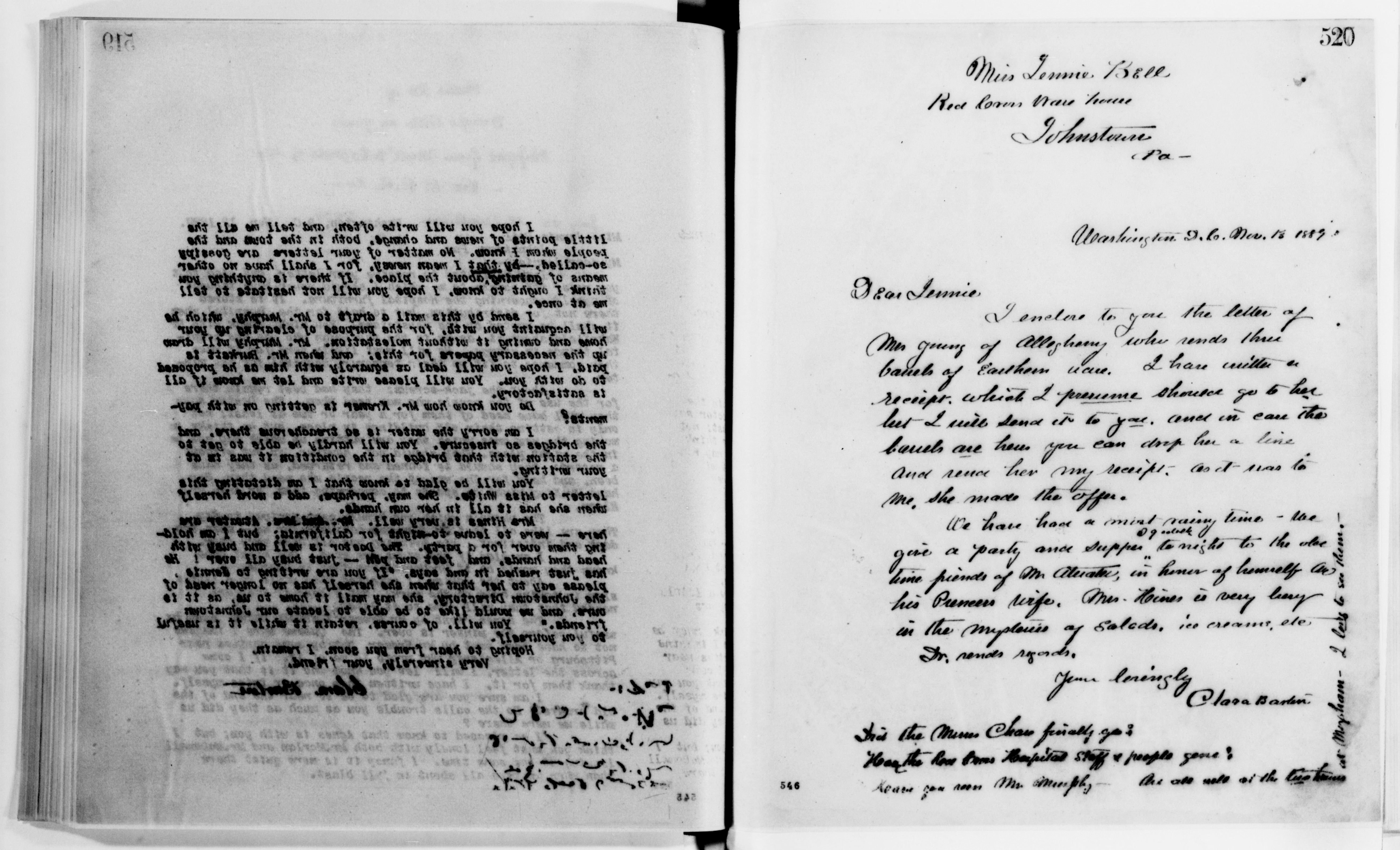 Scanned image of the current content page