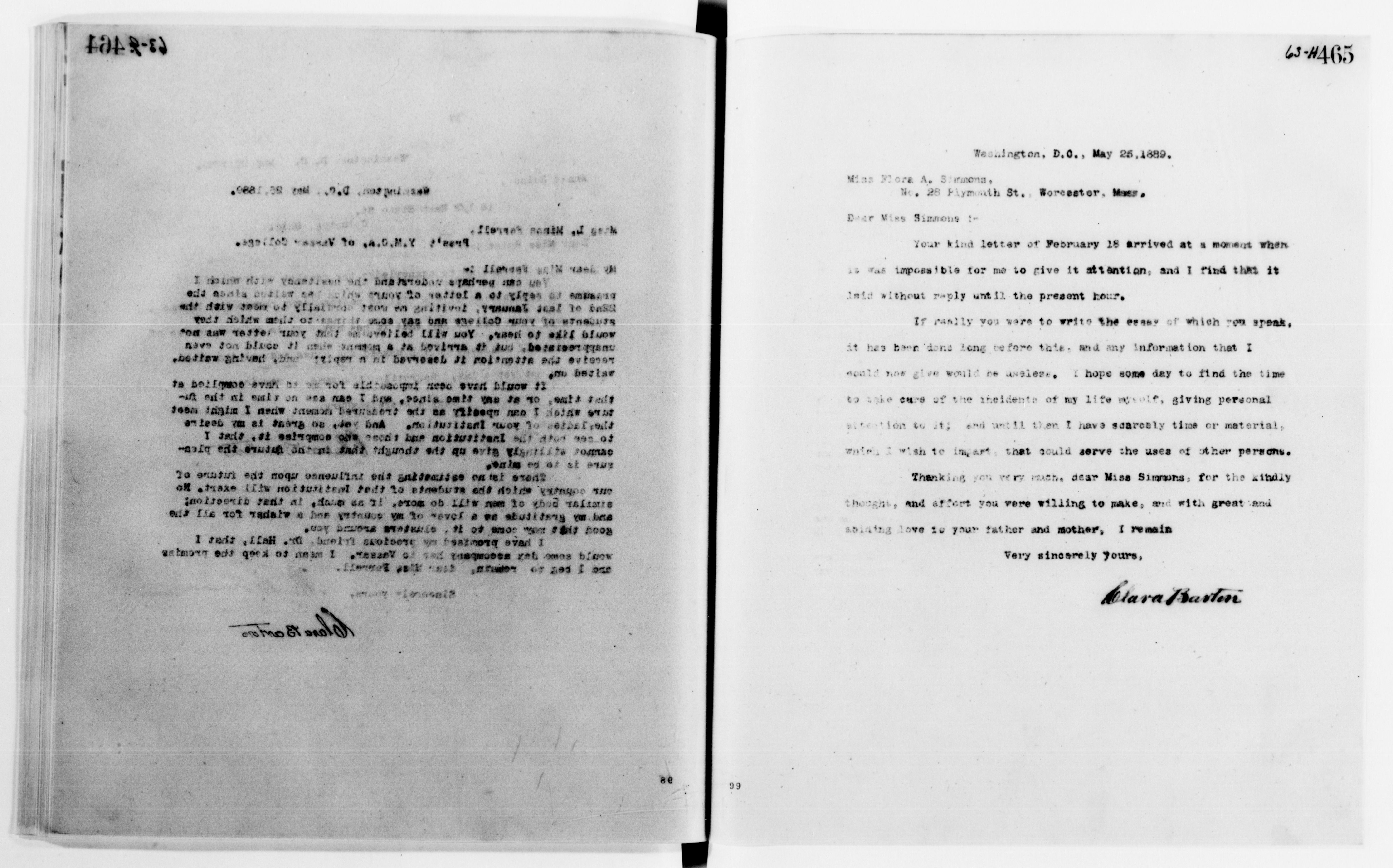 Scanned image of the current content page