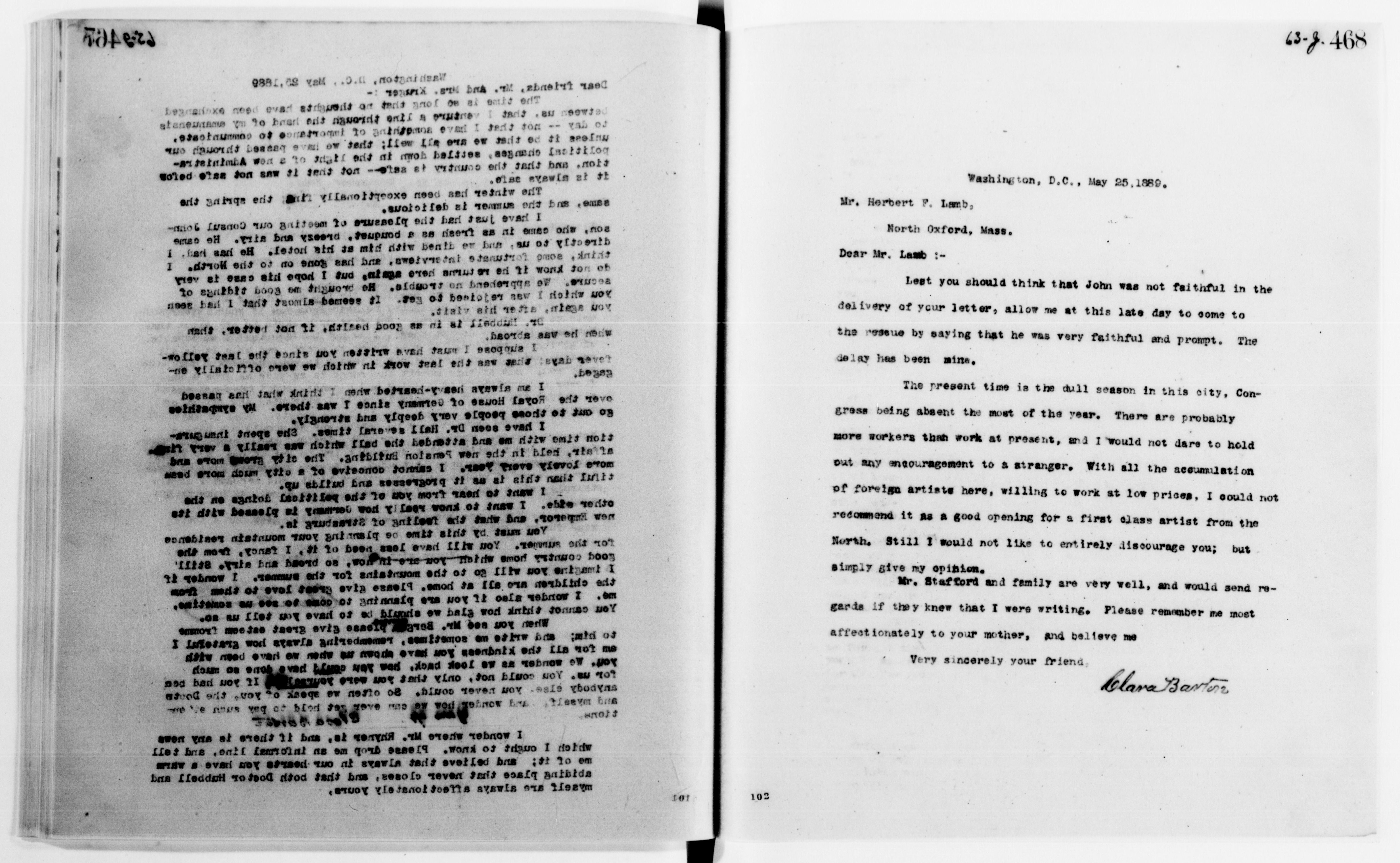 Scanned image of the current content page