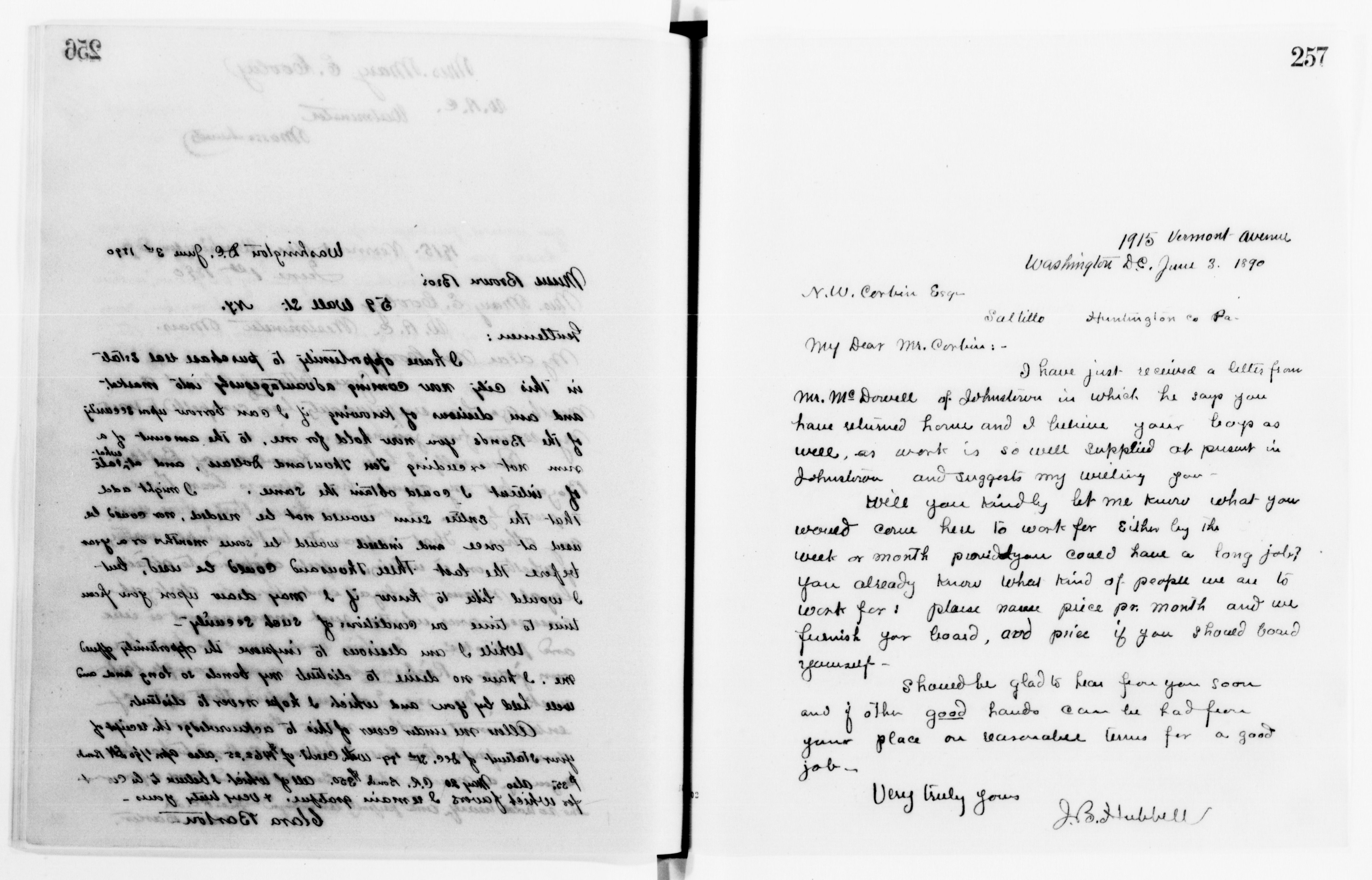 Scanned image of the current content page