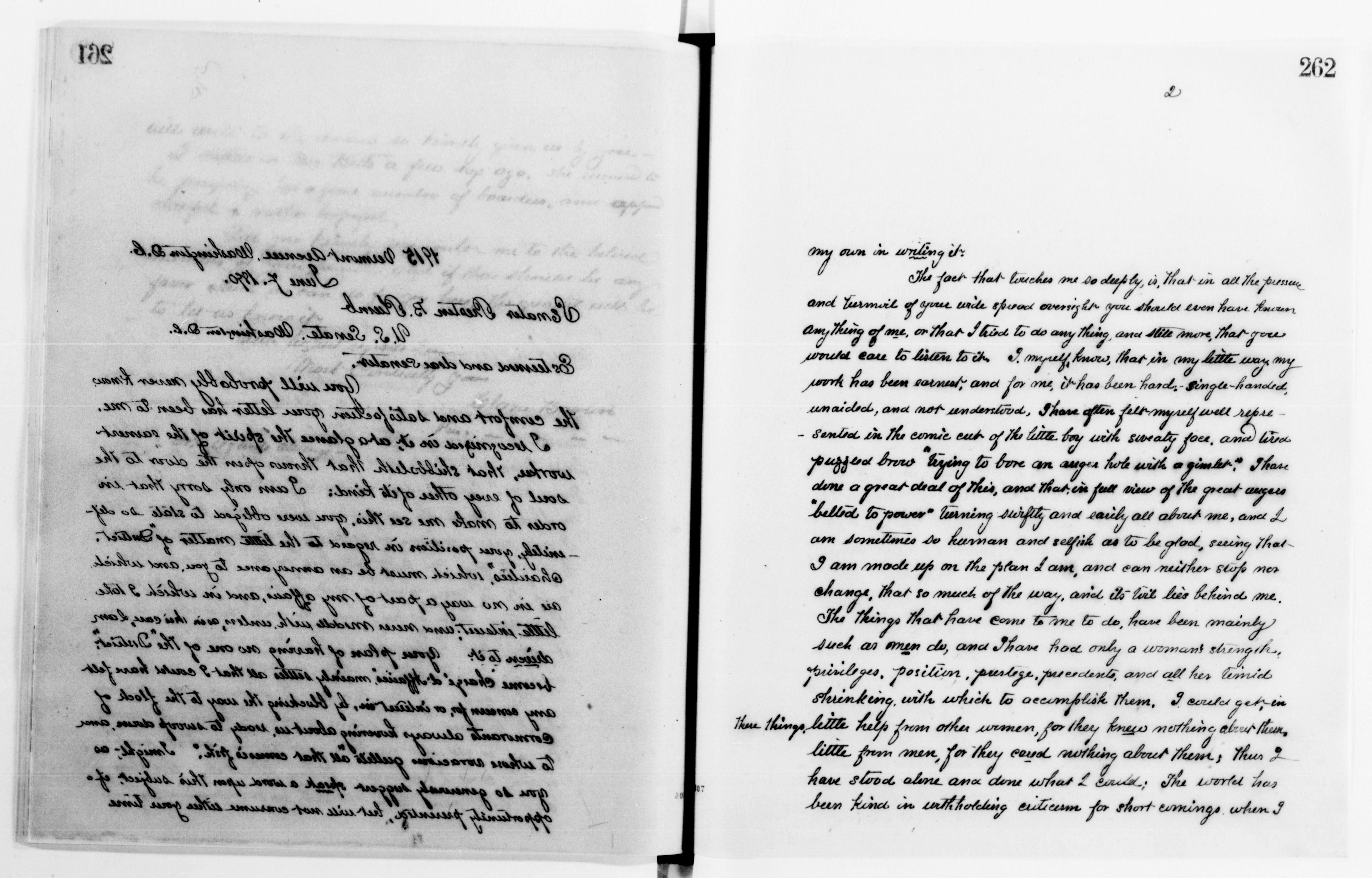 Scanned image of the current content page