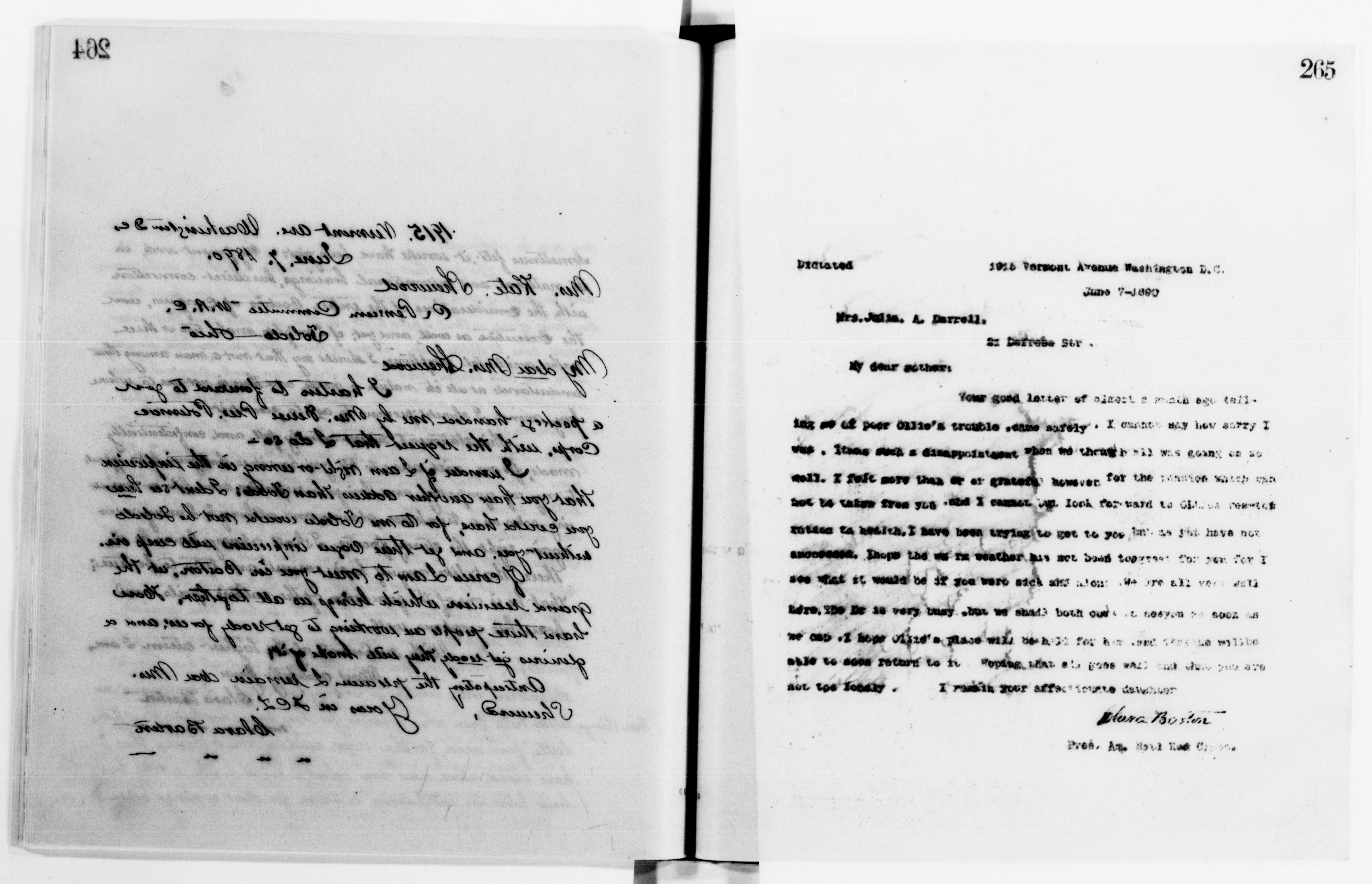 Scanned image of the current content page