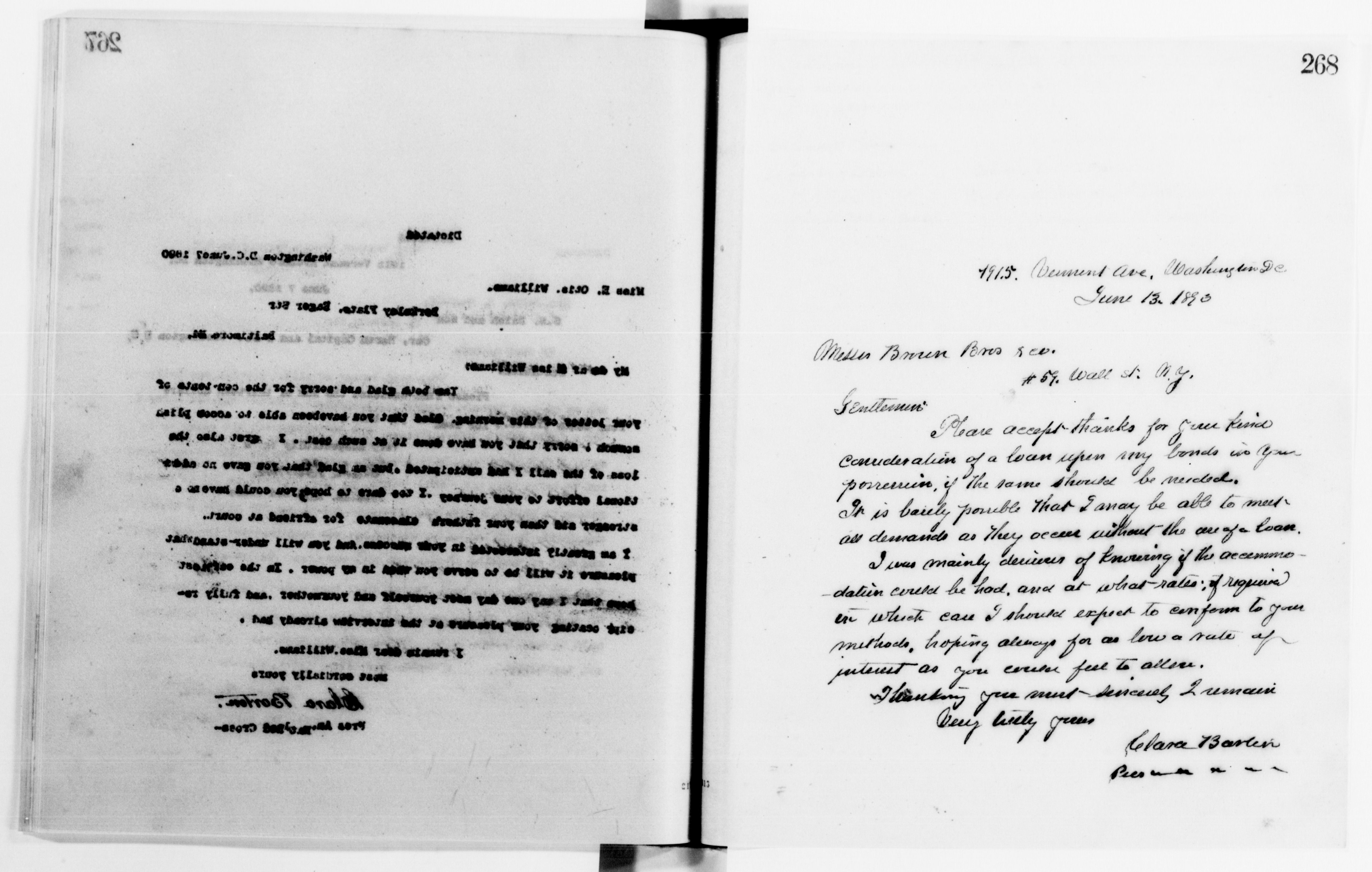 Scanned image of the current content page