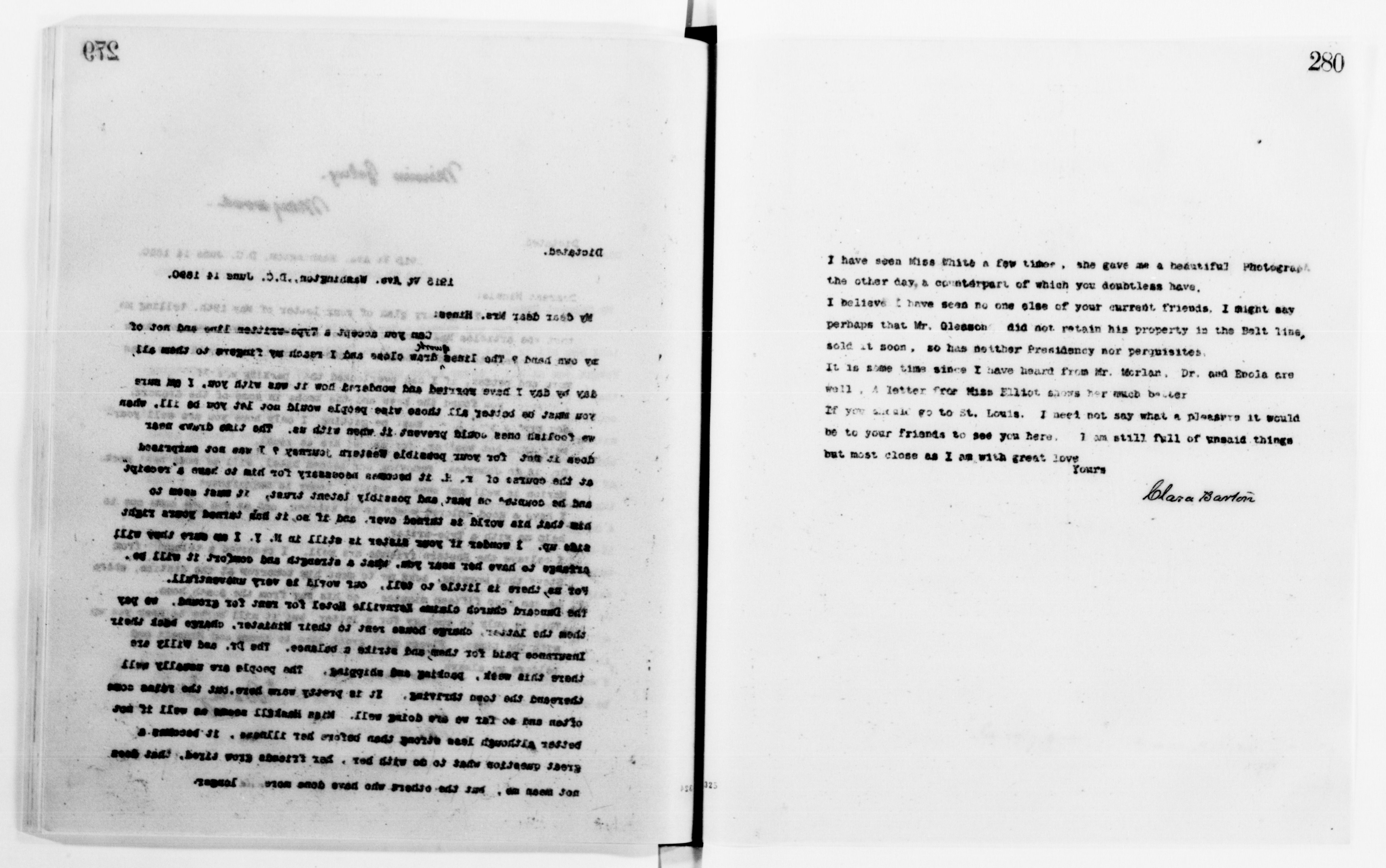 Scanned image of the current content page