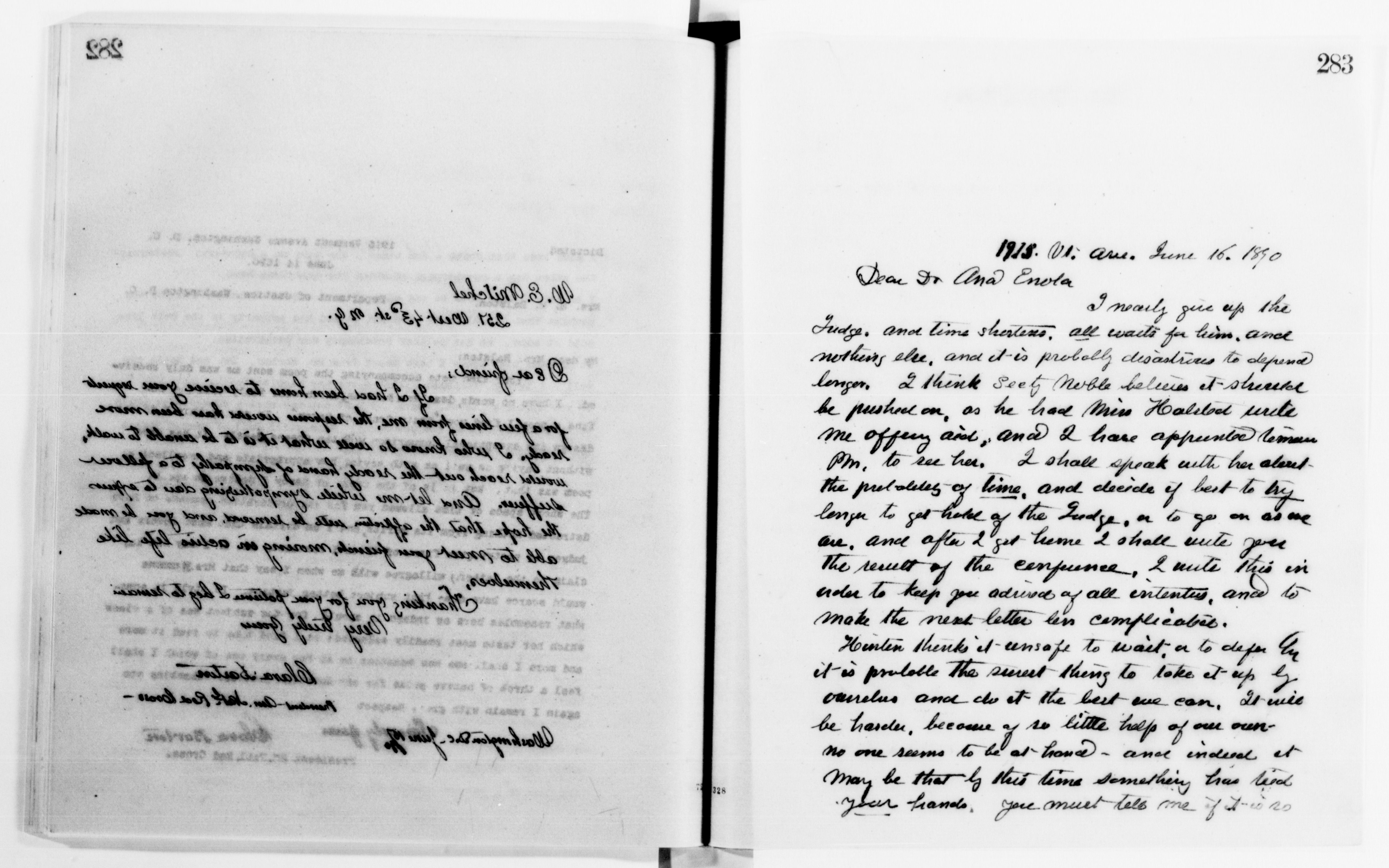 Scanned image of the current content page