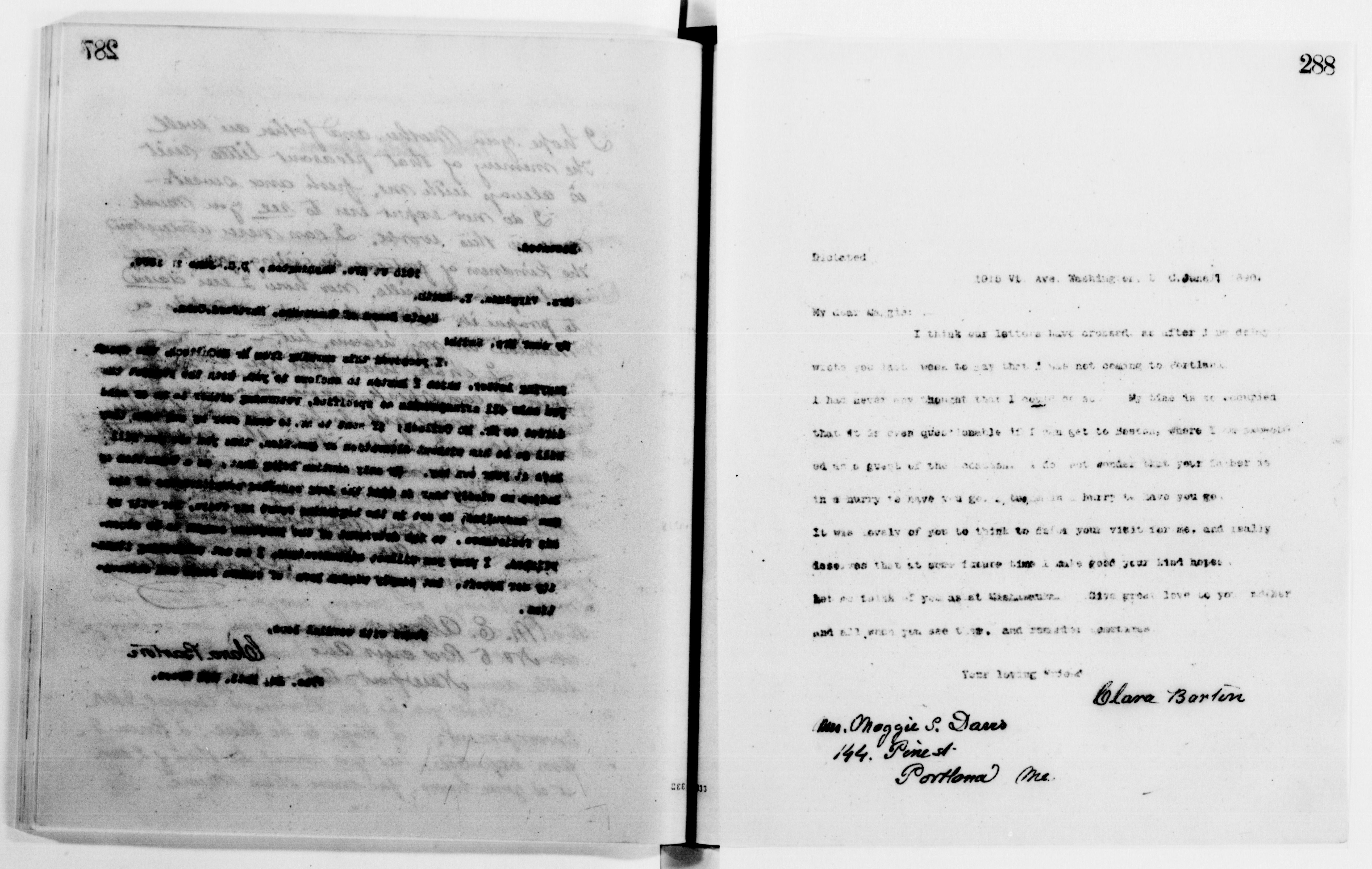 Scanned image of the current content page
