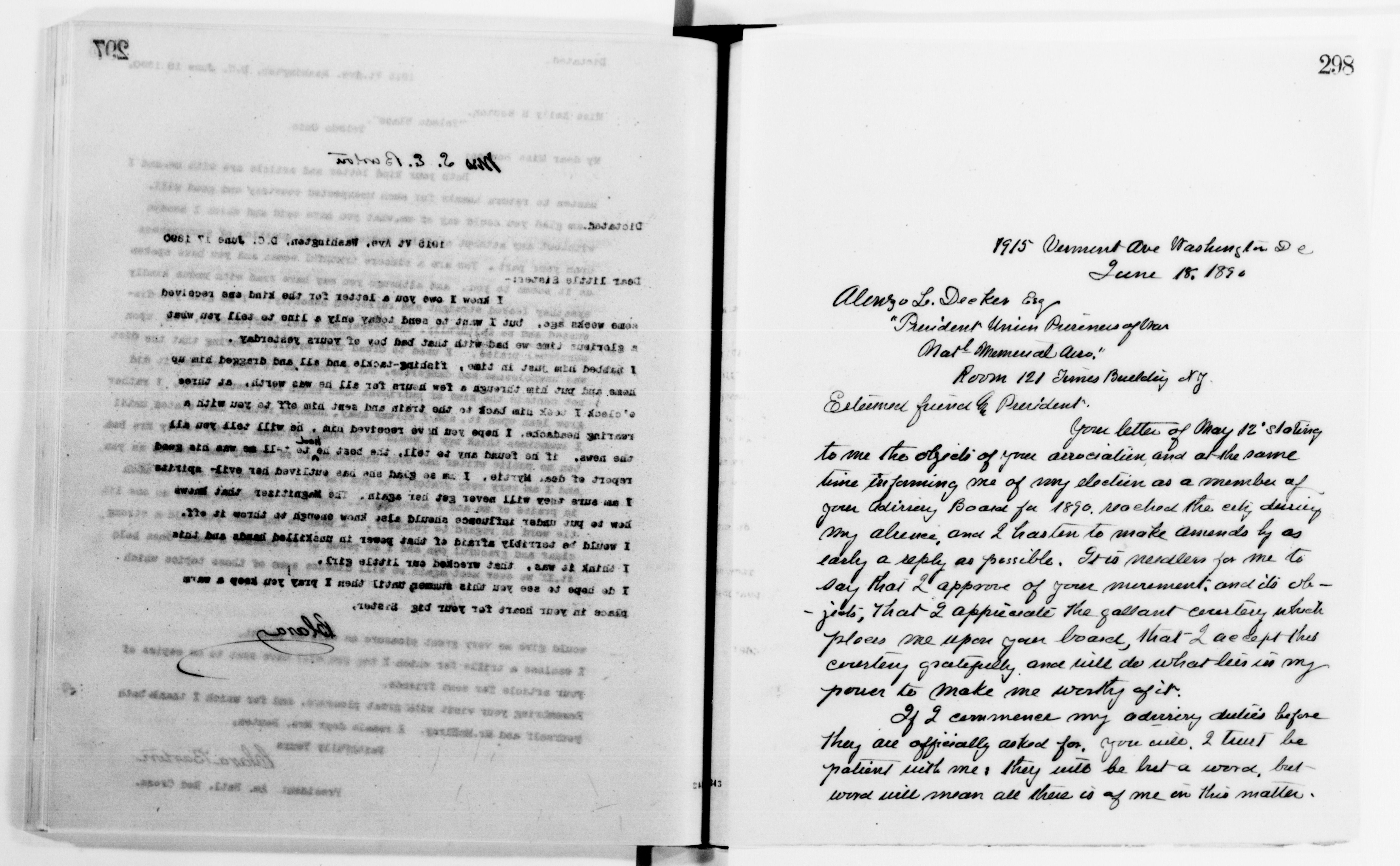 Scanned image of the current content page